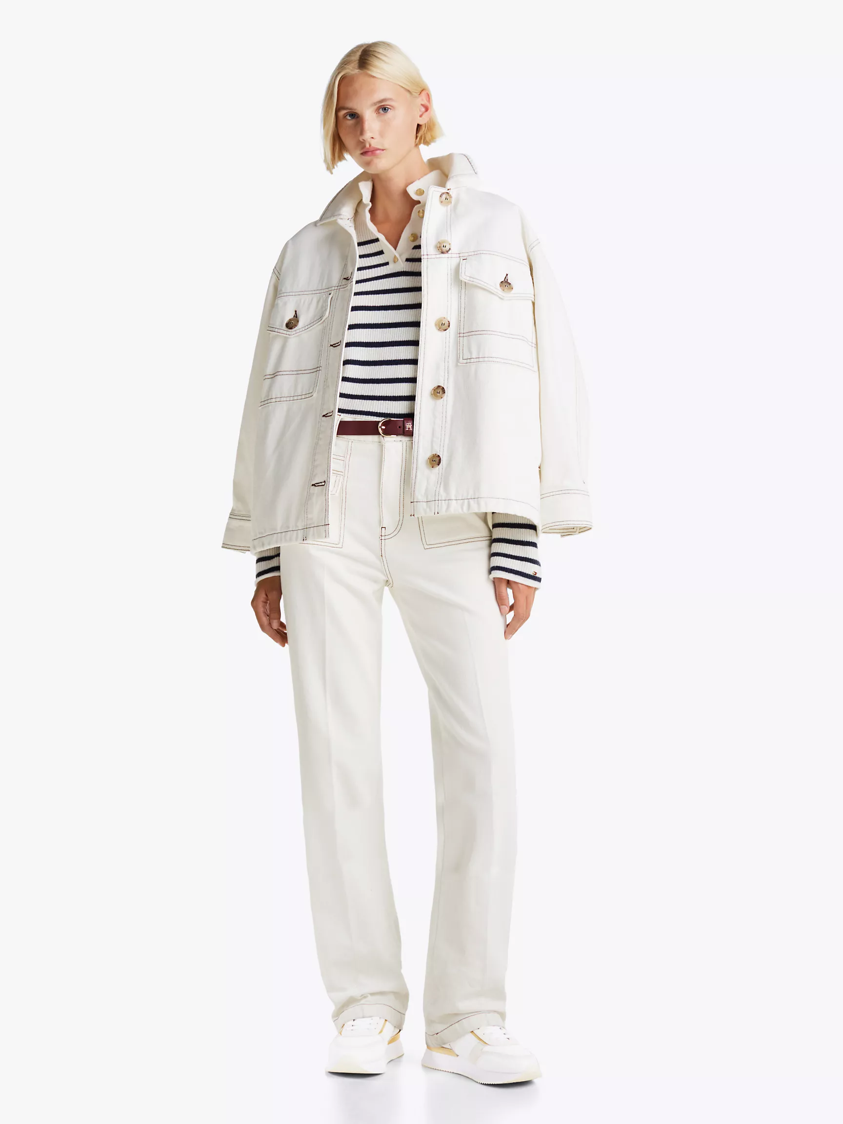 Женские кроссовки Tommy Hilfiger, Кроссовки с полосками Monogram