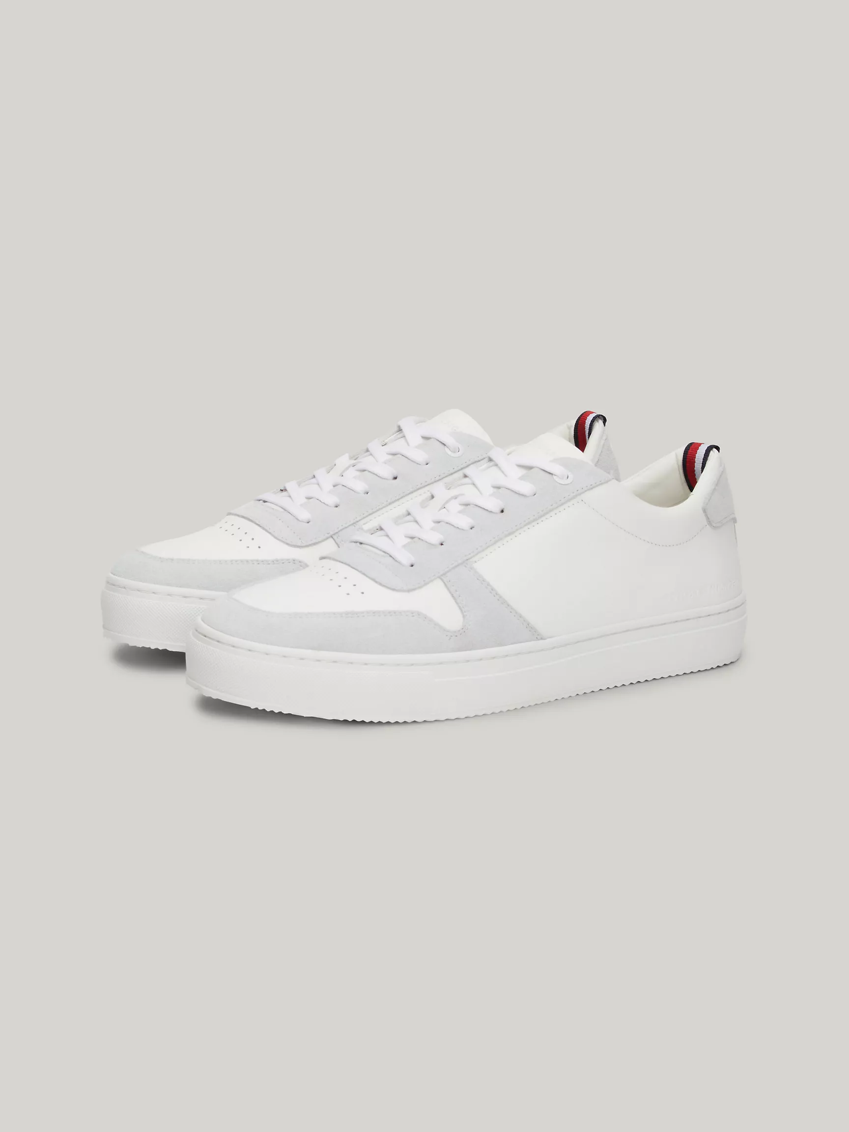 Мужские кроссовки Tommy Hilfiger, Кожаные кеды с логотипом Tommy