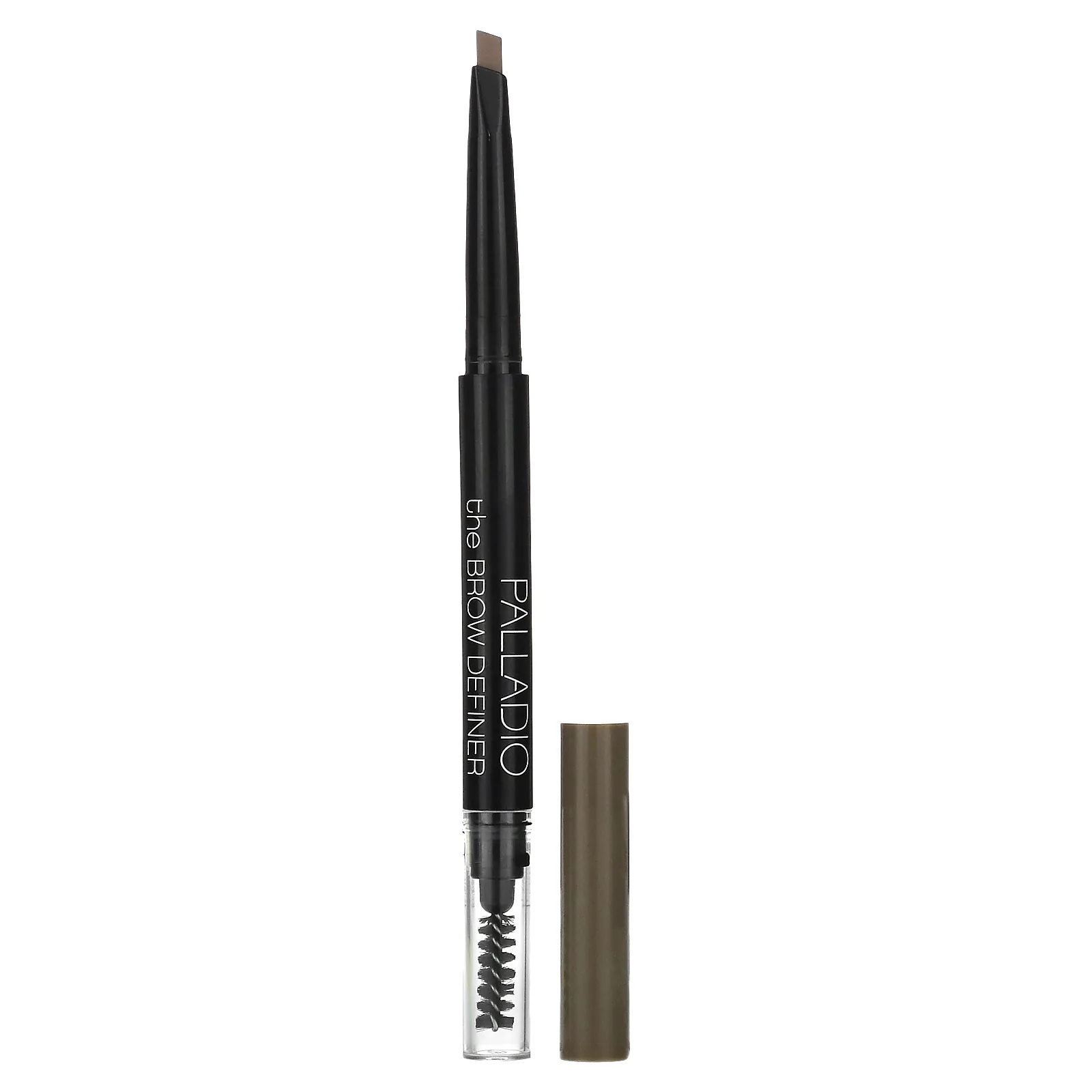 Palladio, The Brow Definer, карандаш для бровей, выдвижной, коричневый PBD01, 0,24 г (0,0084 унции)