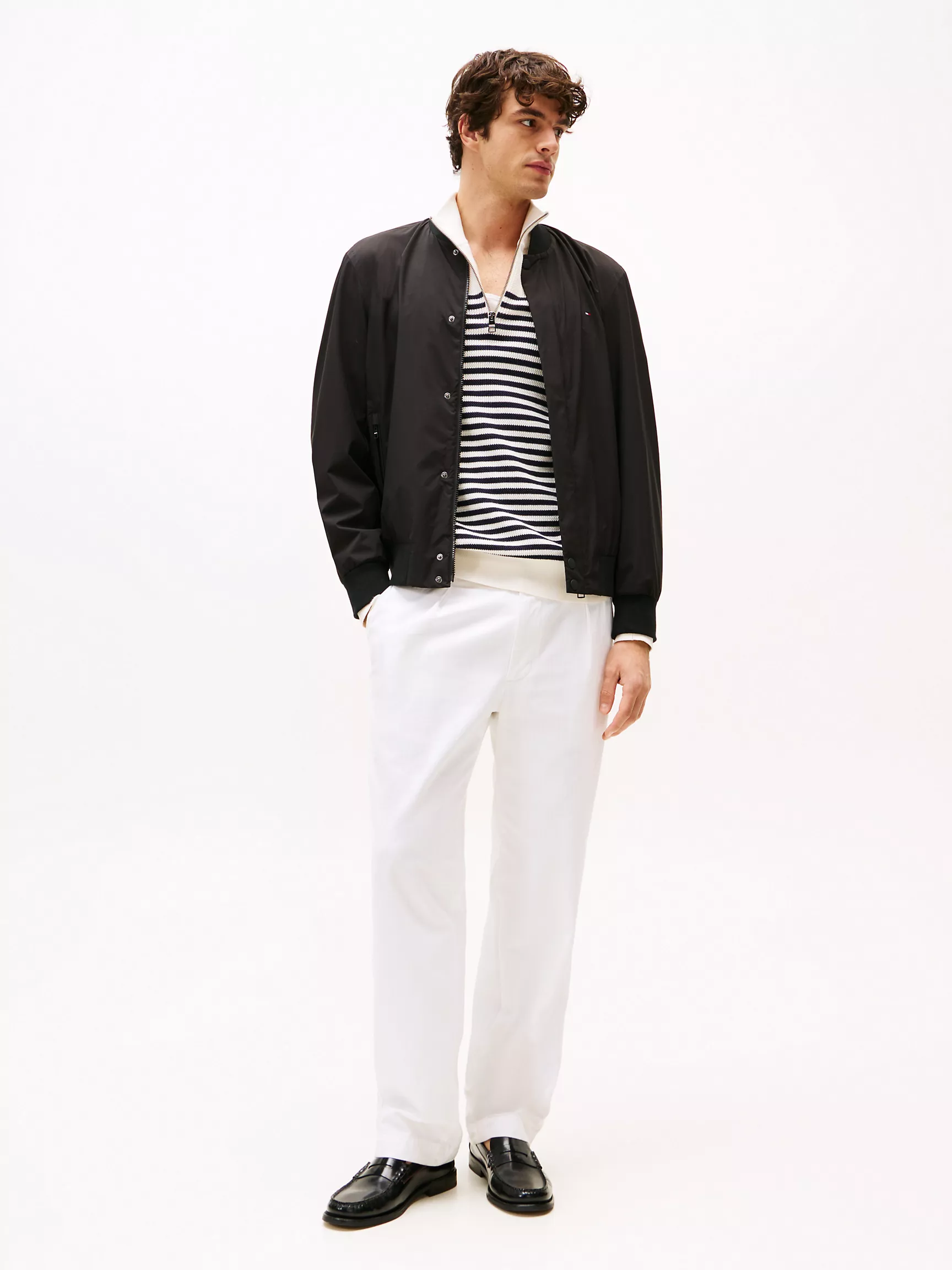 Мужская куртка Tommy Hilfiger, Лёгкий технологичный бомбер