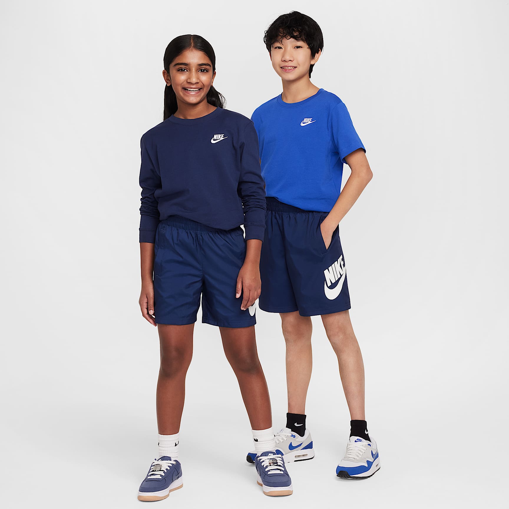 Nike Sportswear Club Big Kids' 6" Woven Shorts