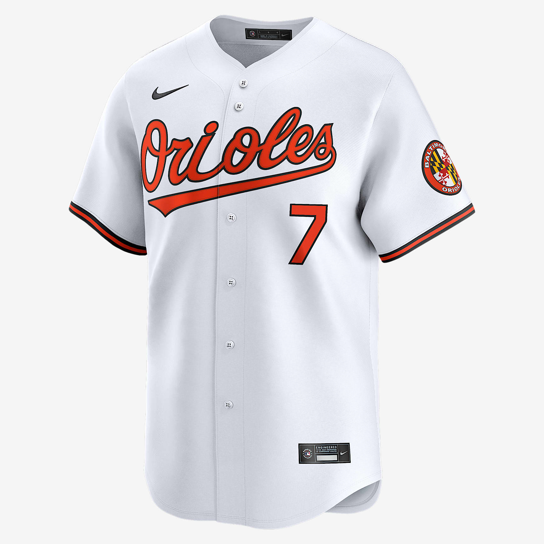 Jackson Holliday Baltimore Orioles Men's Nike Dri-FIT ADV MLB Limited Jersey