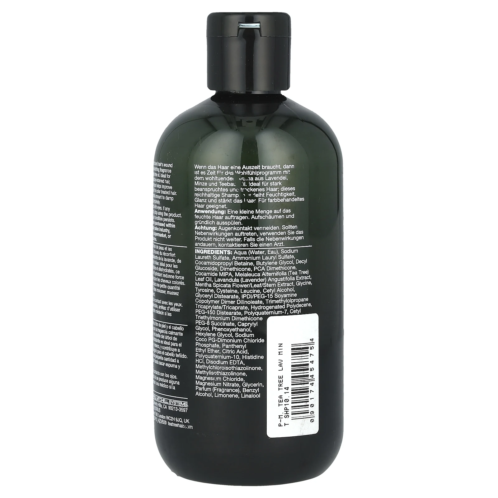 Paul Mitchell, Moisturizing Shampoo ™, лаванда и мята, 300 мл (10,14 жидк. Унции)
