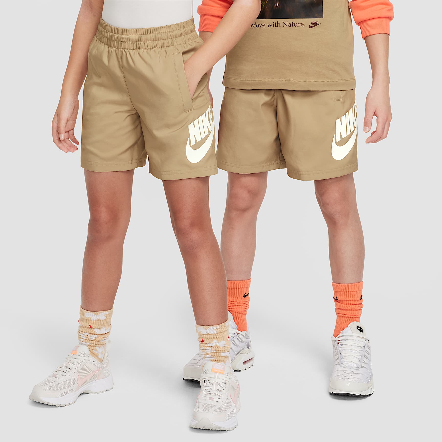 Nike Sportswear Club Big Kids' 6" Woven Shorts