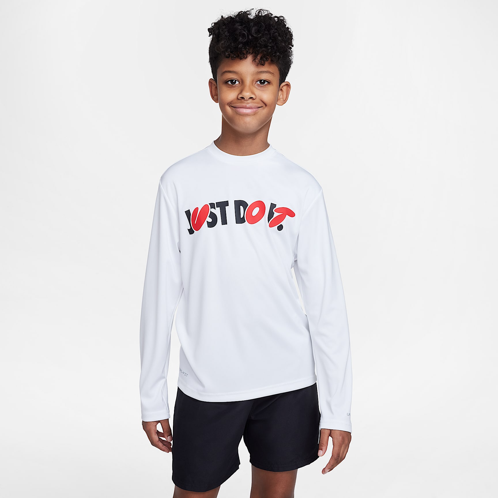 Nike Swim Hydroguard Big Kids' (Boys') Dri-FIT Long-Sleeve Top