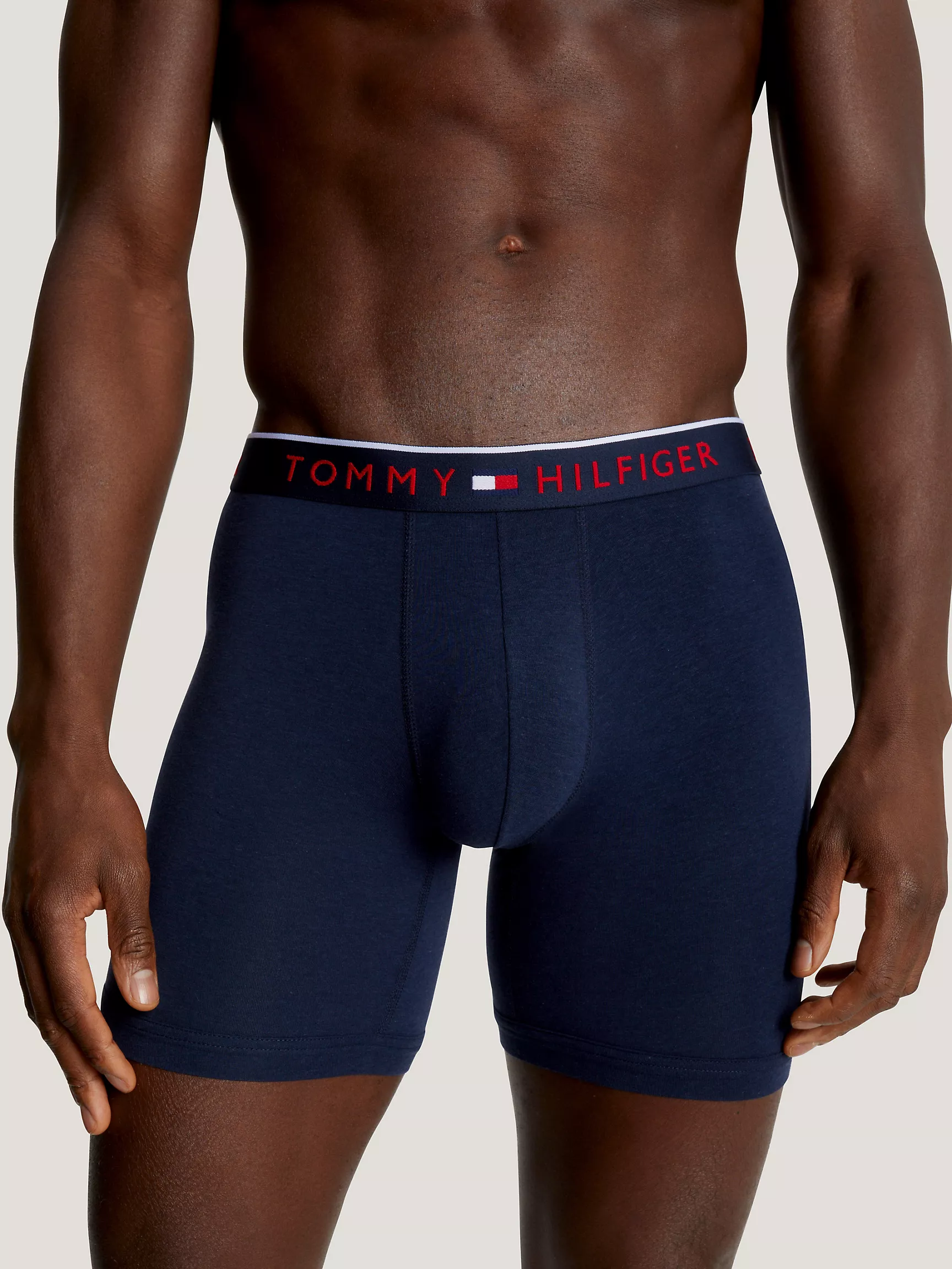 Мужское нижнее белье Tommy Hilfiger, Комплект из 3 эластичных боксеров класса люкс