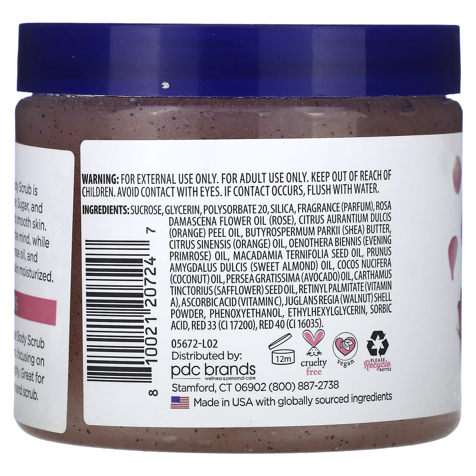 Dr. Teal's, сахарный скраб с маслом ши, эфирное масло розы, 538 г (19 унций)