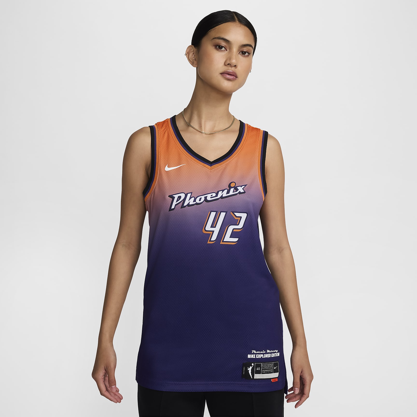 Diana Taurasi Phoenix Mercury Explorer Edition Nike Dri-FIT WNBA Victory Jersey