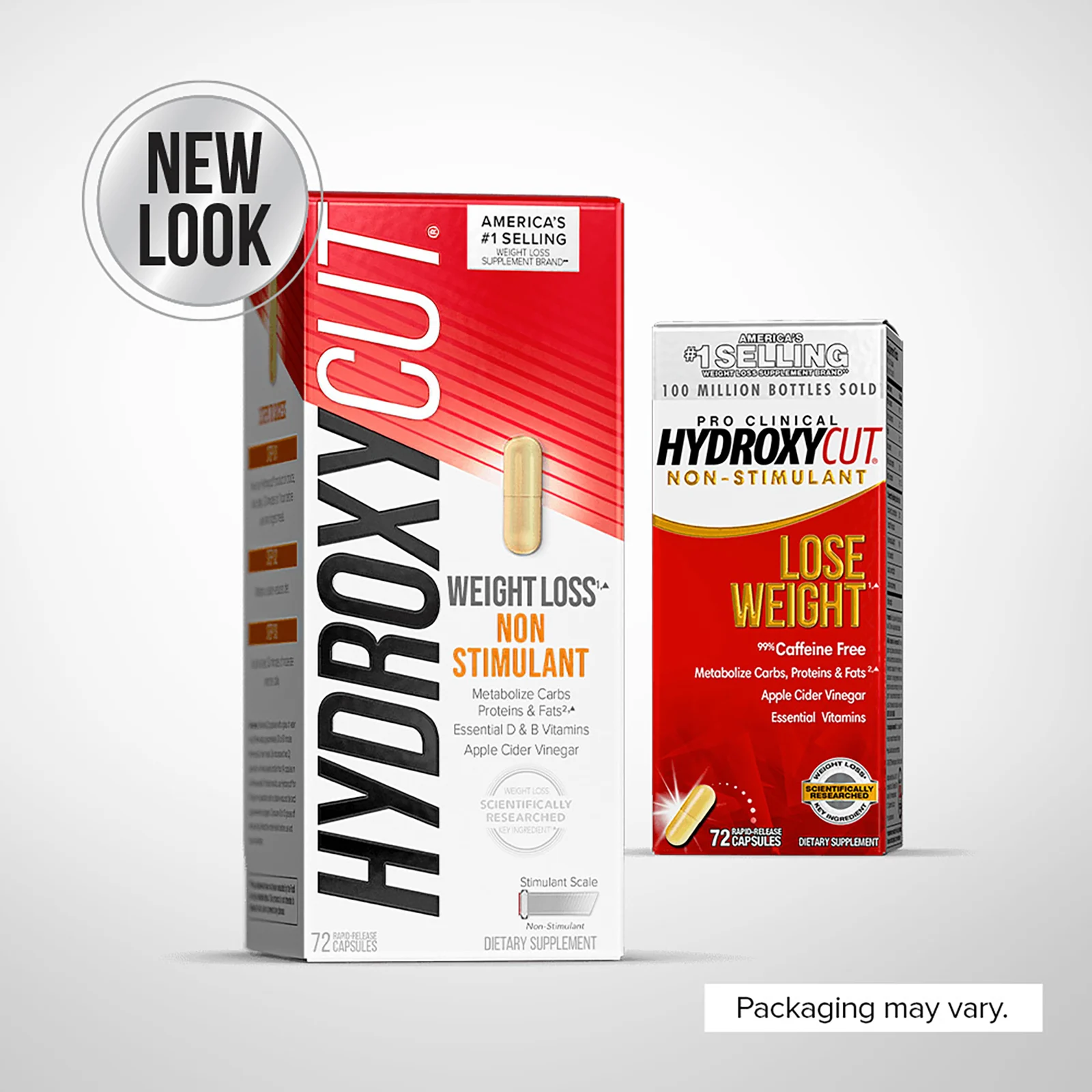 Pro Clinical Hydroxycut, добавка для похудения без стимуляторов, 72 быстрорастворимые капсулы