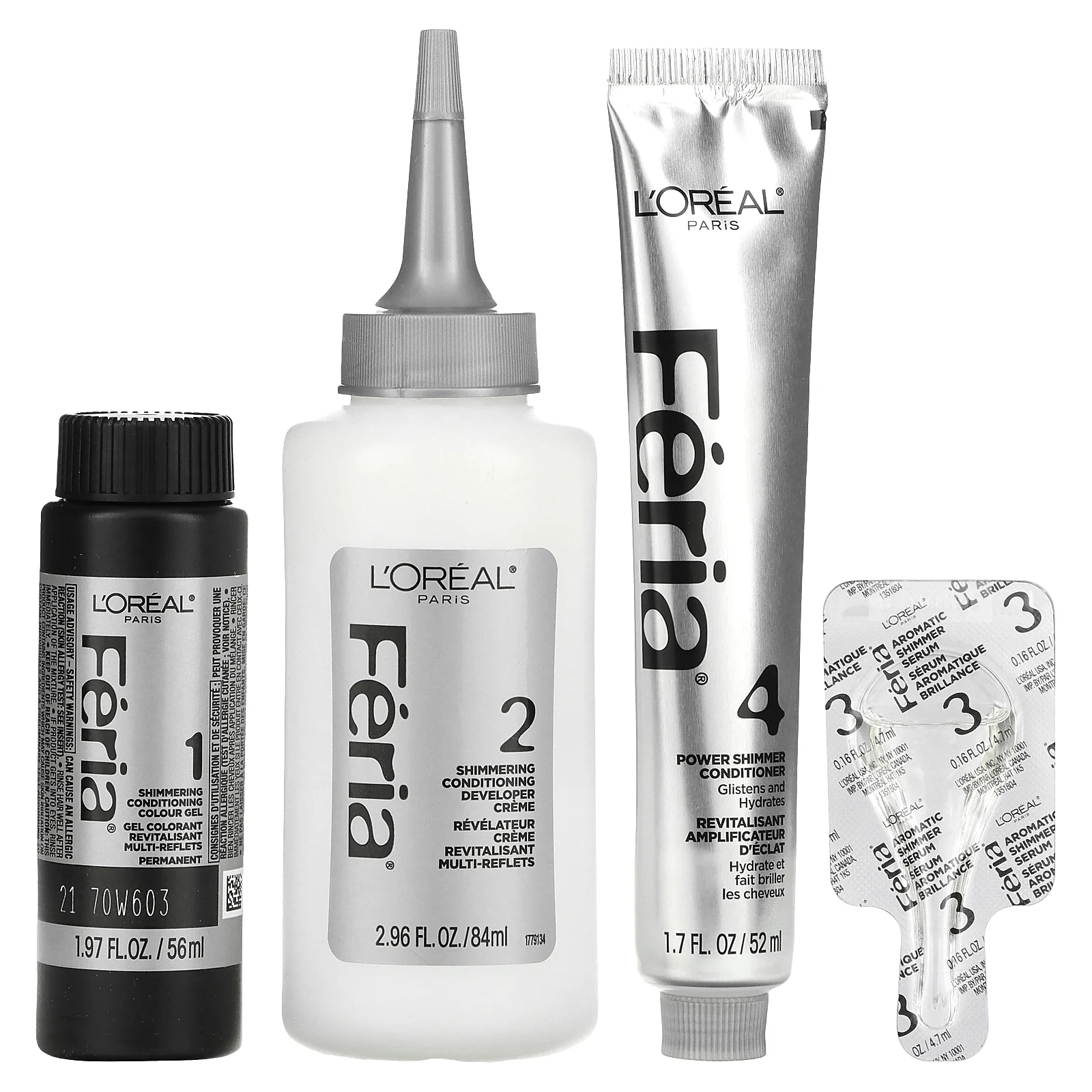 L'Oréal, Feria, многогранный мерцающий оттенок, 21 звездная ночь, 1 применение