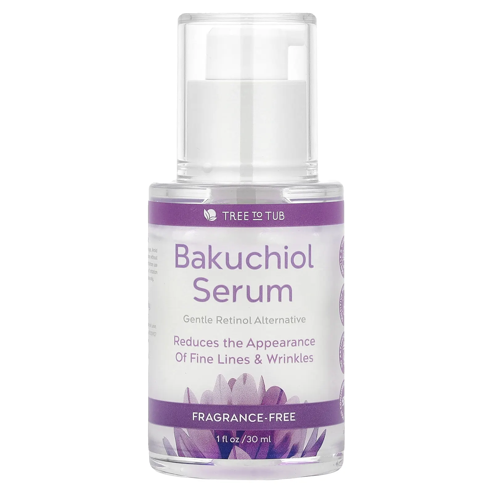 Tree To Tub, Bakuchiol Serum, без отдушек, 30 мл (1 жидк. унц.)