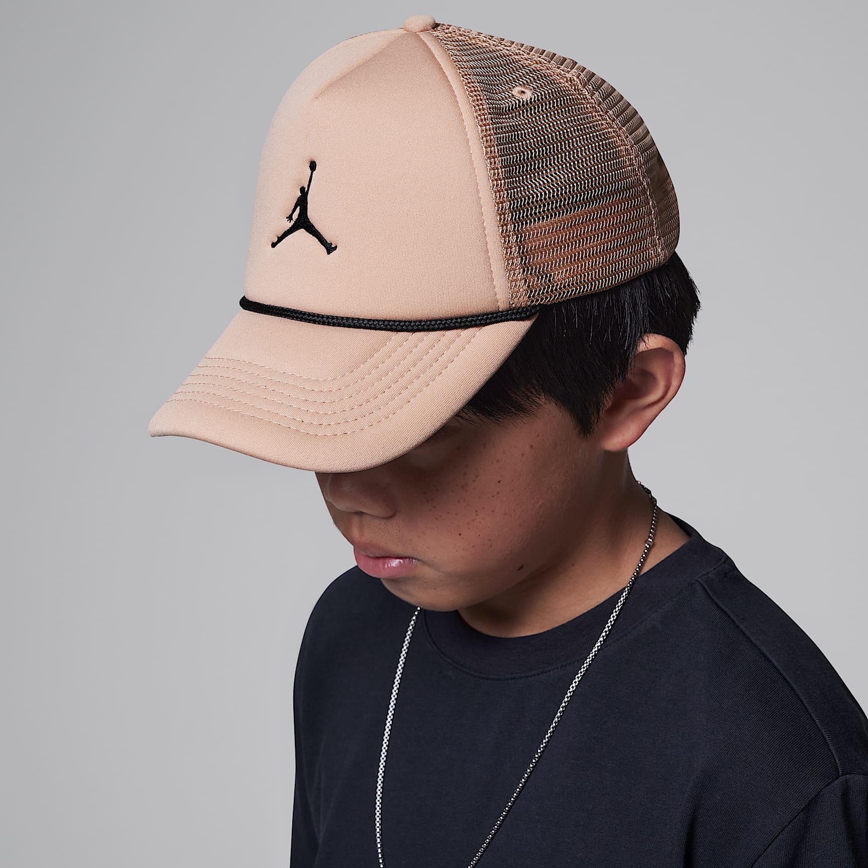 Jordan Big Kids' Jumpman Foam Trucker Hat