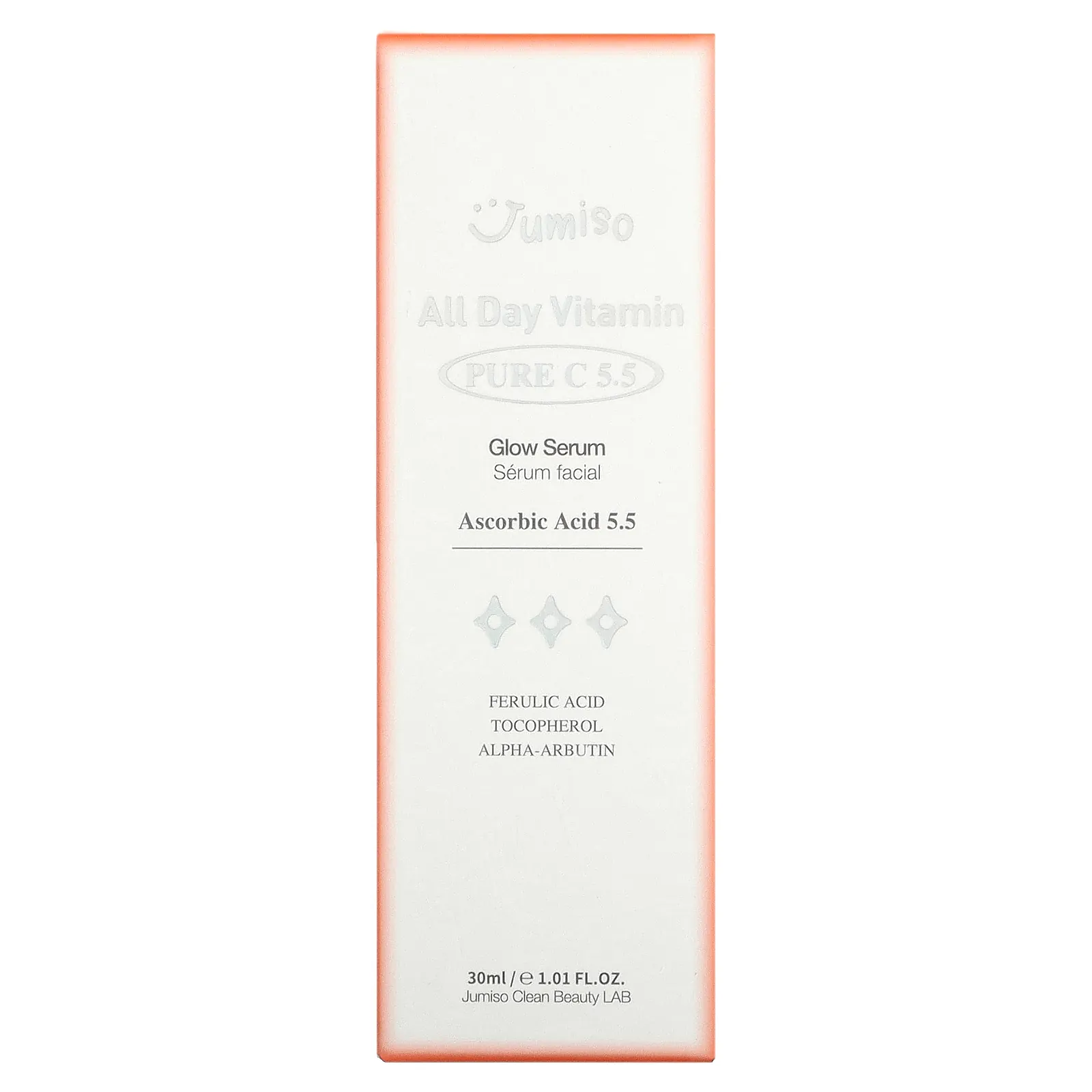 Jumiso, All Day Vitamin, Pure C 5.5 Glow Serum, 30 мл (1,01 жидк. Унции)