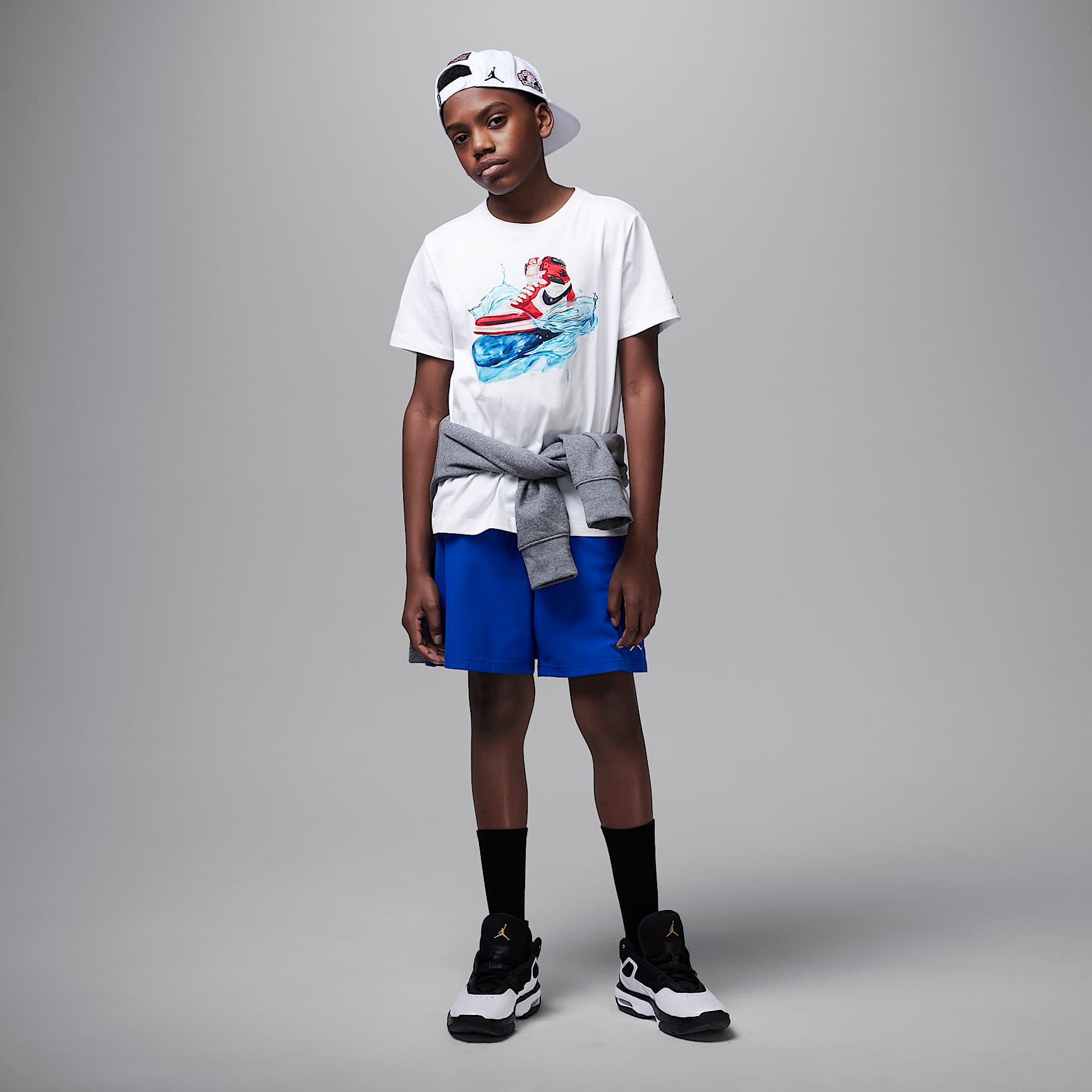 Jordan Big Kids' AJ1 Wave T-Shirt