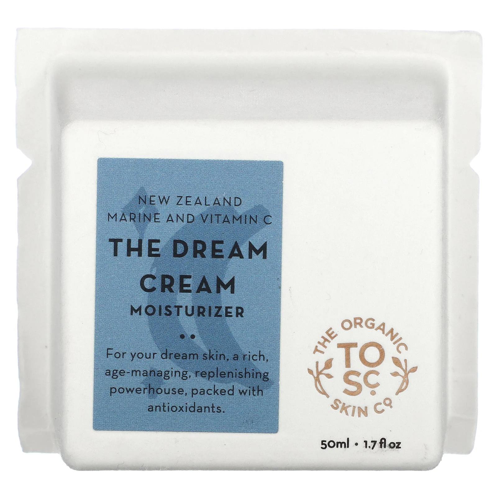 The Organic Skin Co., Увлажняющий крем Dream, 50 мл (1,7 жидк. Унции)