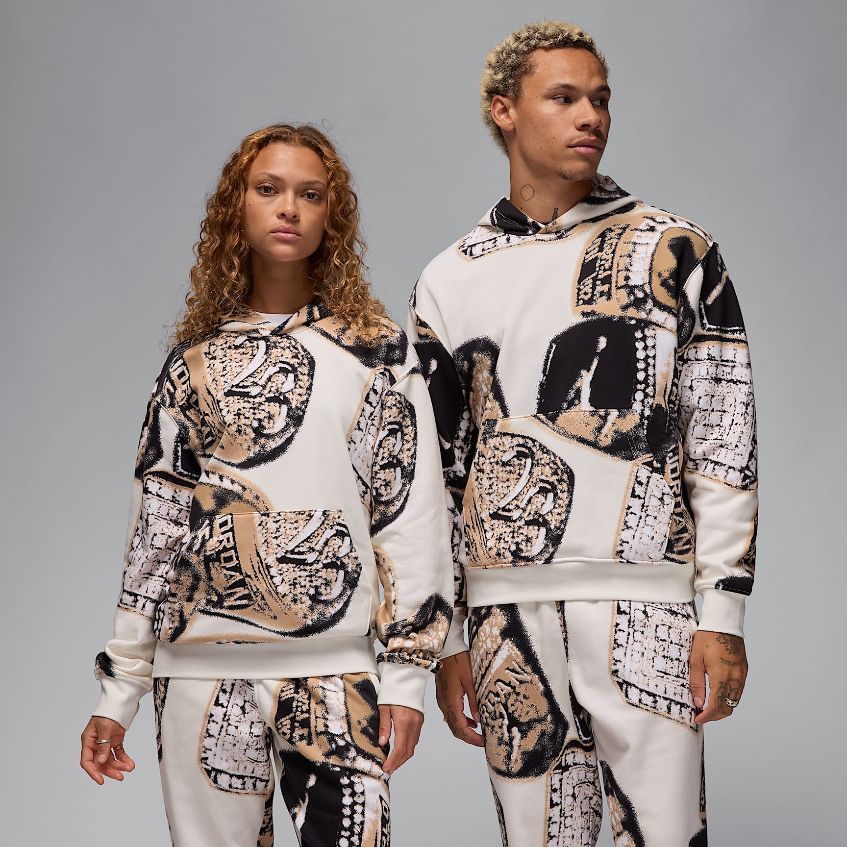 Jordan MVP Men's Printed Fleece Pullover Hoodie