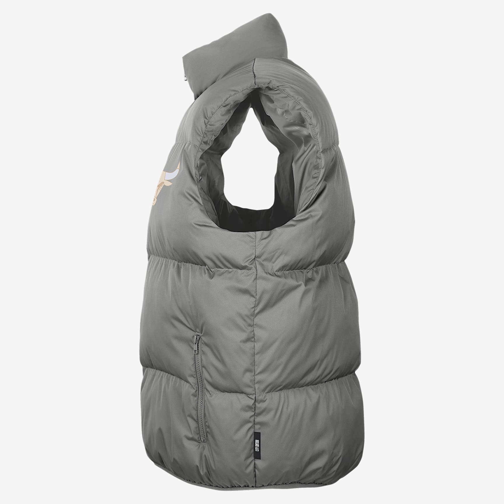 Chicago Bulls City Edition Men's Nike NBA Puffer Vest