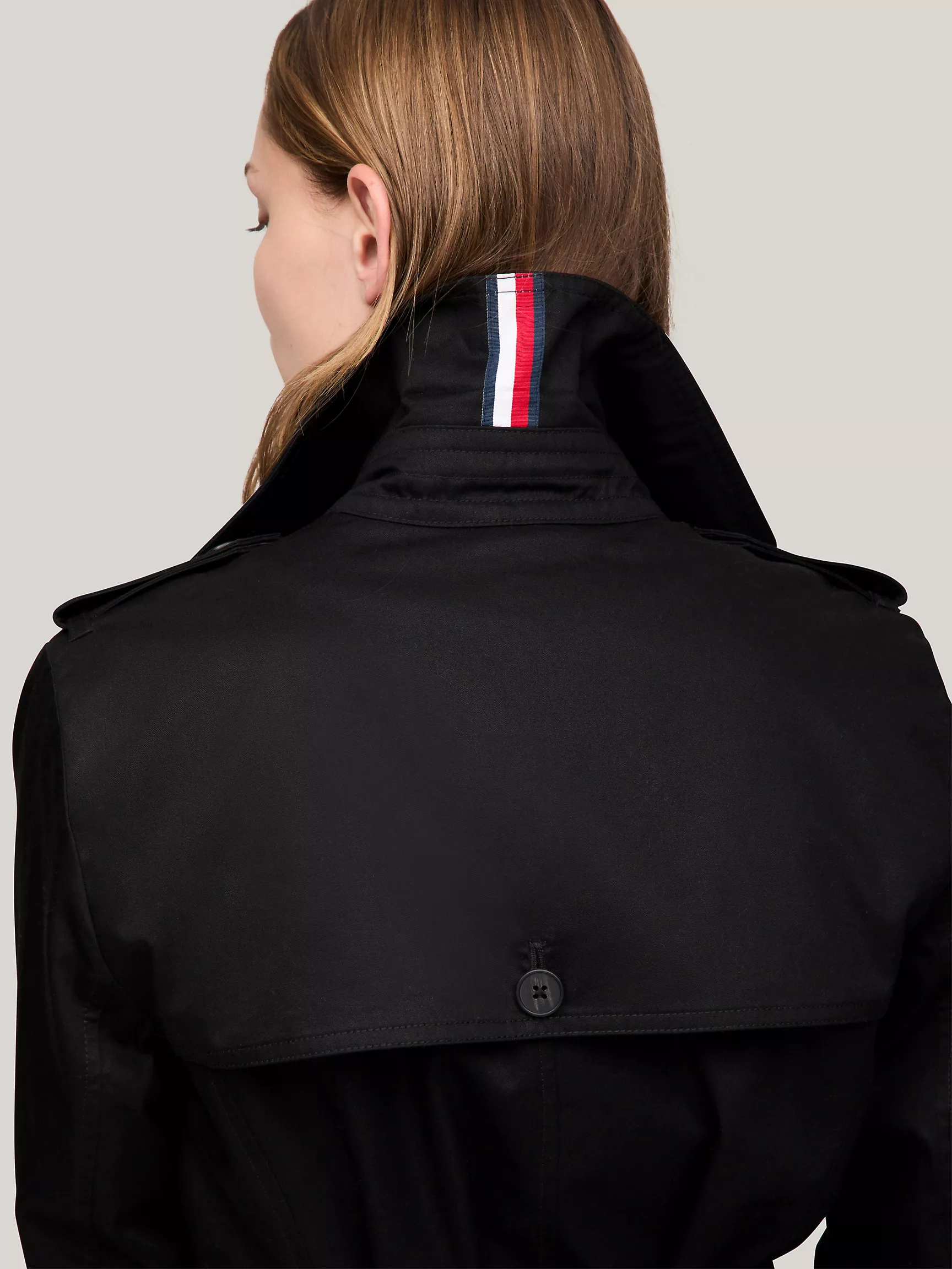 Женское пальто Tommy Hilfiger, Двубортный тренч с поясом