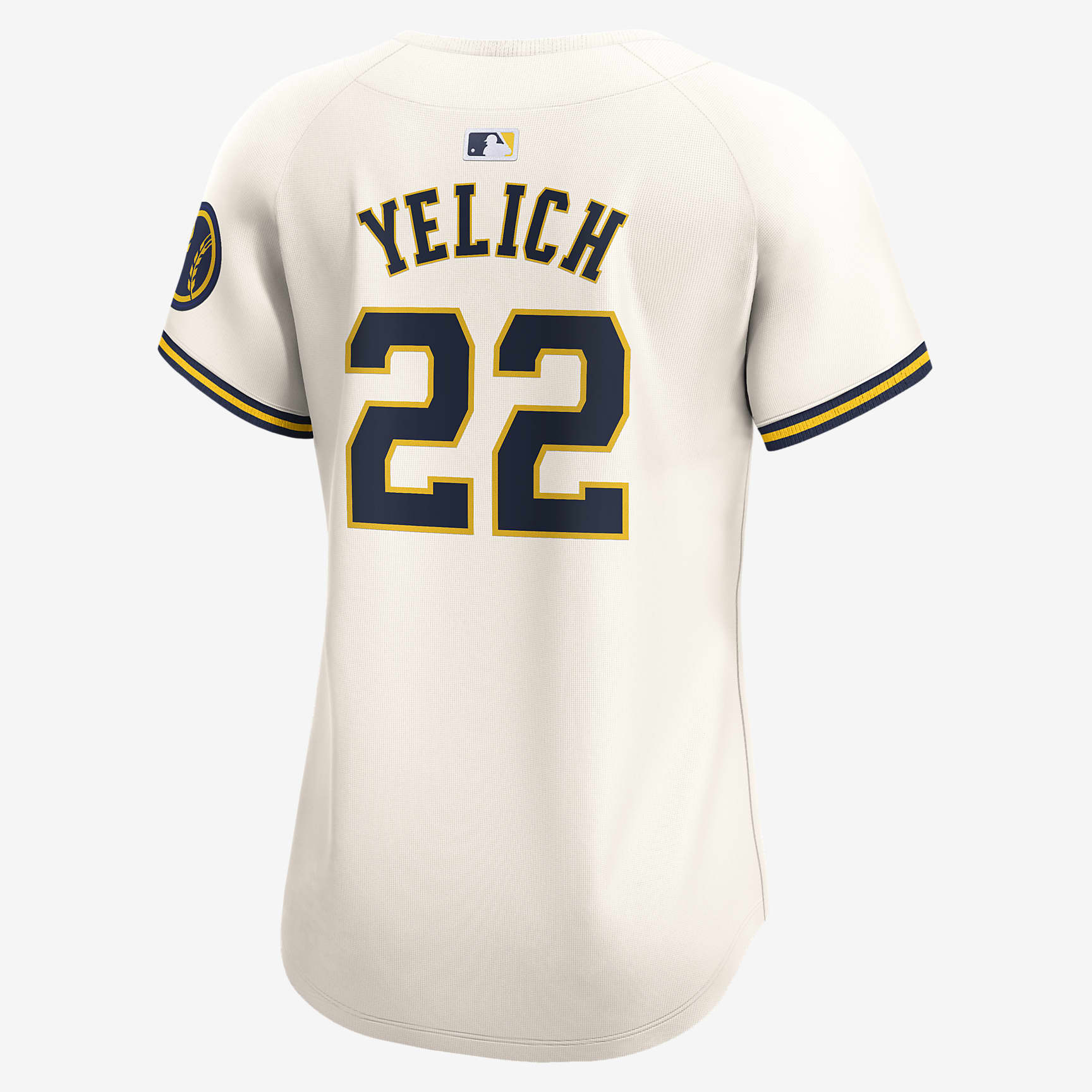 Christian Yelich Milwaukee Brewers Women's Nike Dri-FIT ADV MLB Limited Jersey