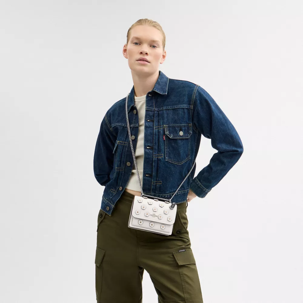 Сумка COACH Mini Klare Crossbody Bag With Floral Applique