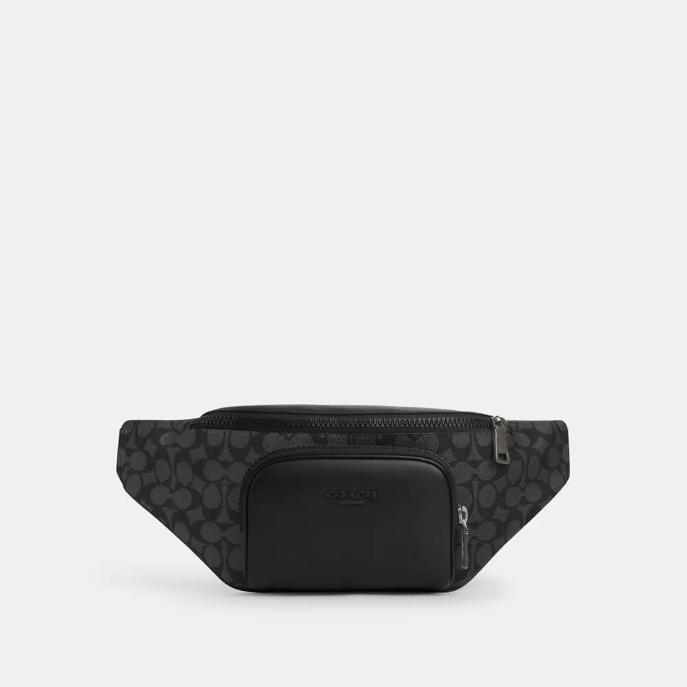 Сумка COACH Racer Belt Bag In Signature