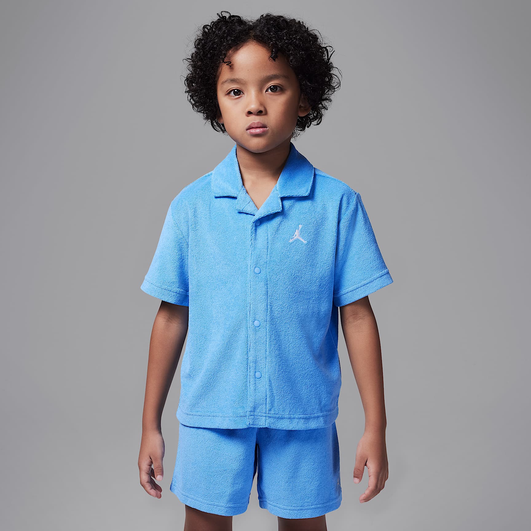 Jordan Little Kids' 2-Piece Terry Cloth Camp Set