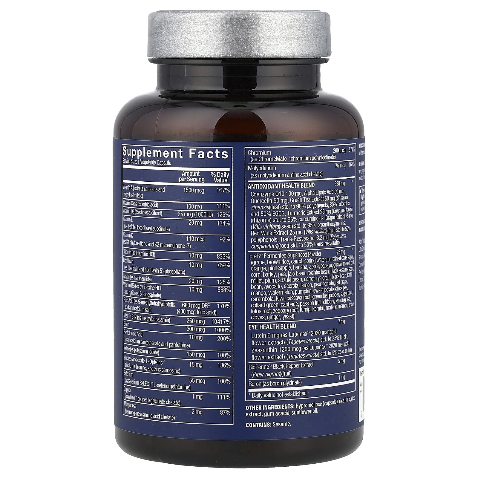 Vthrive, Bioactive Men's One Daily Multi, 30 растительных капсул