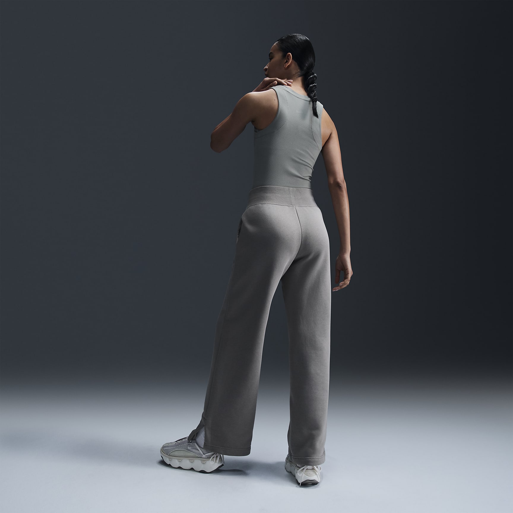 Nike Sportswear Phoenix Fleece Women's High-Waisted Wide-Leg Sweatpants