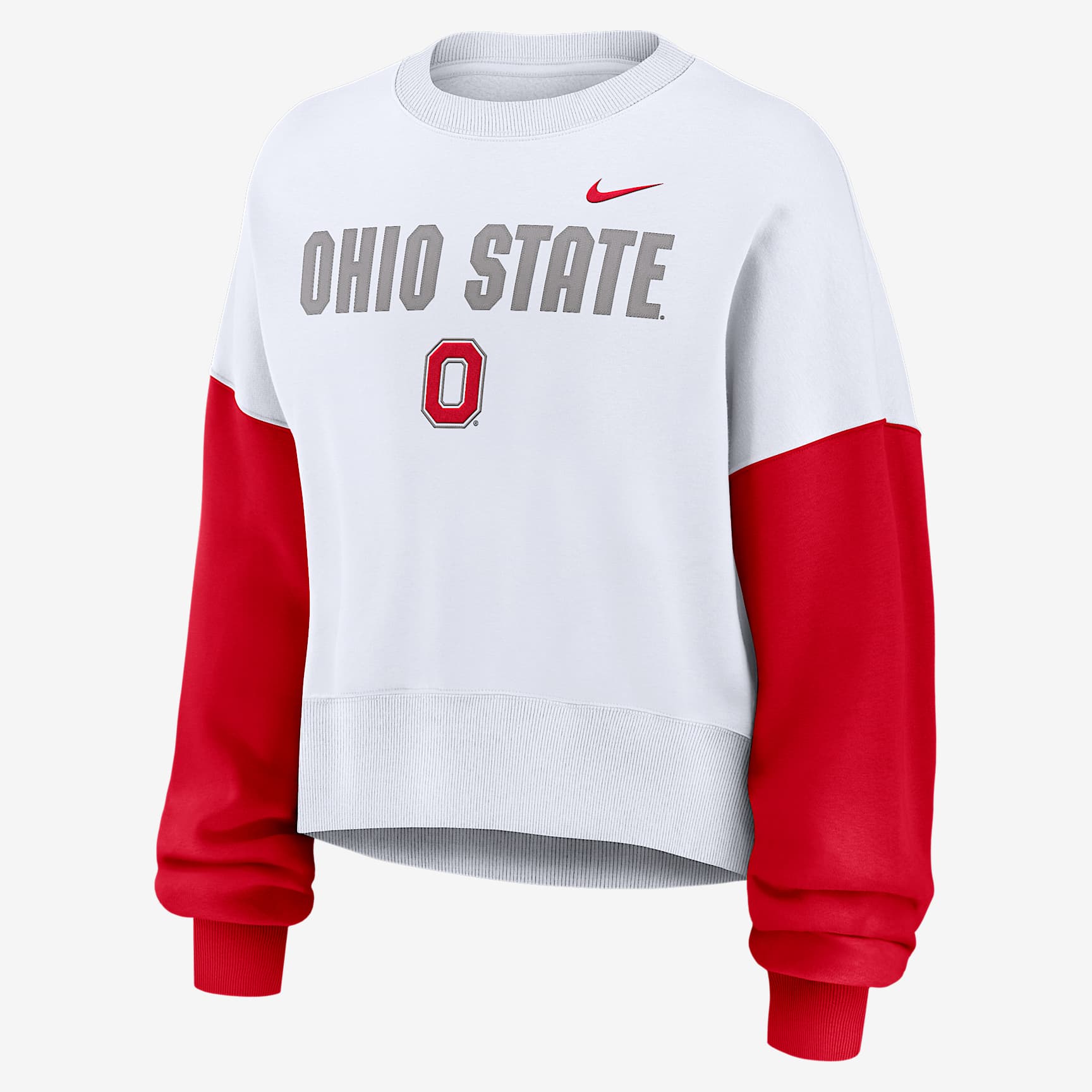 Ohio State Buckeyes Primetime Women's Nike College Pullover Crew