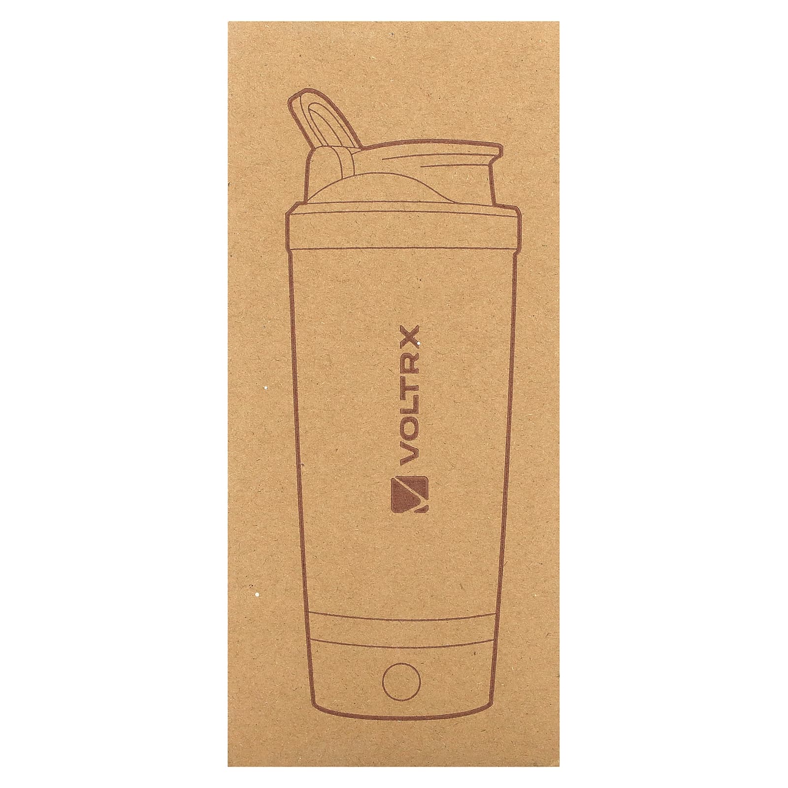 Voltrx, Merger, протеиновый шейкер, аккумуляторная бутылка, usb-C, синий, 700 мл (24 унции)