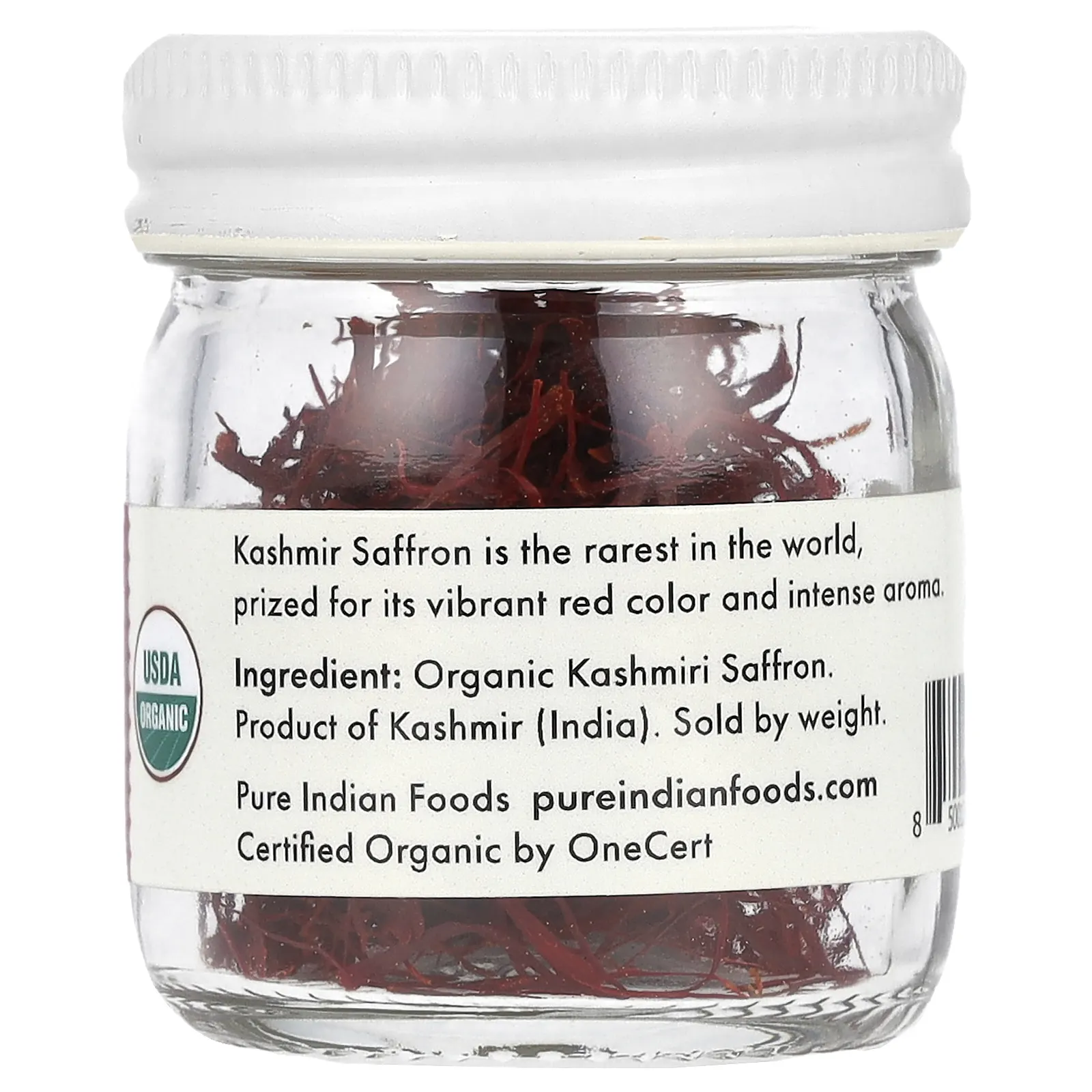 Pure Indian Foods, Органический кашмирский шафран, 2 г