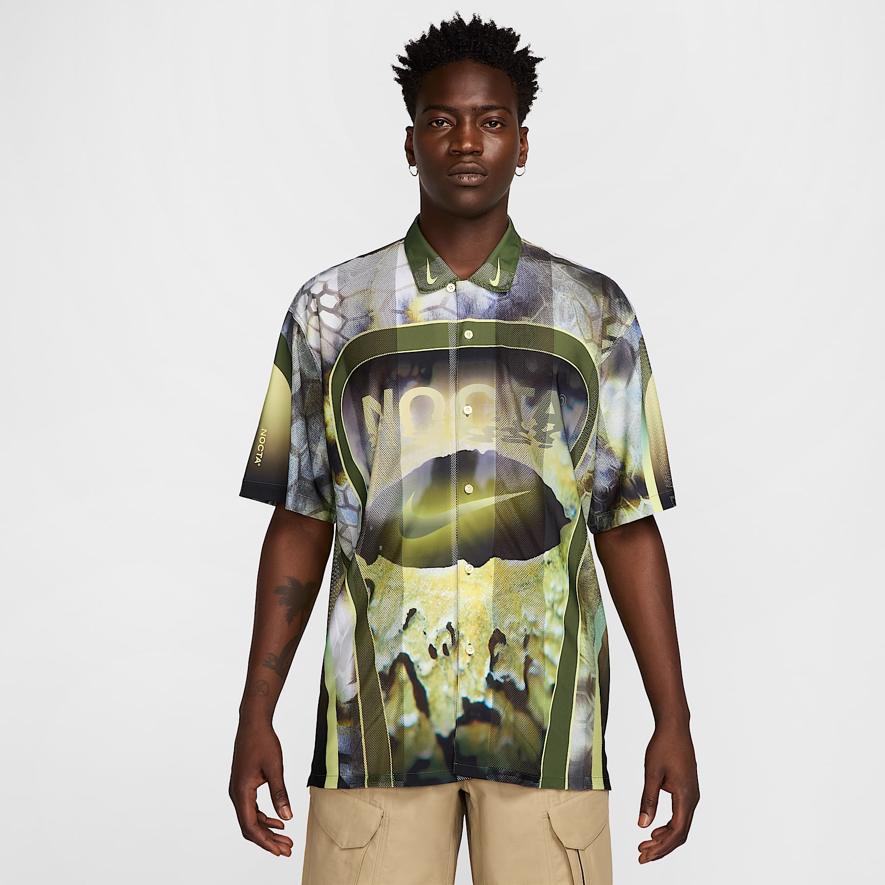 NOCTA Opal Men's Button-Down Short-Sleeve Top