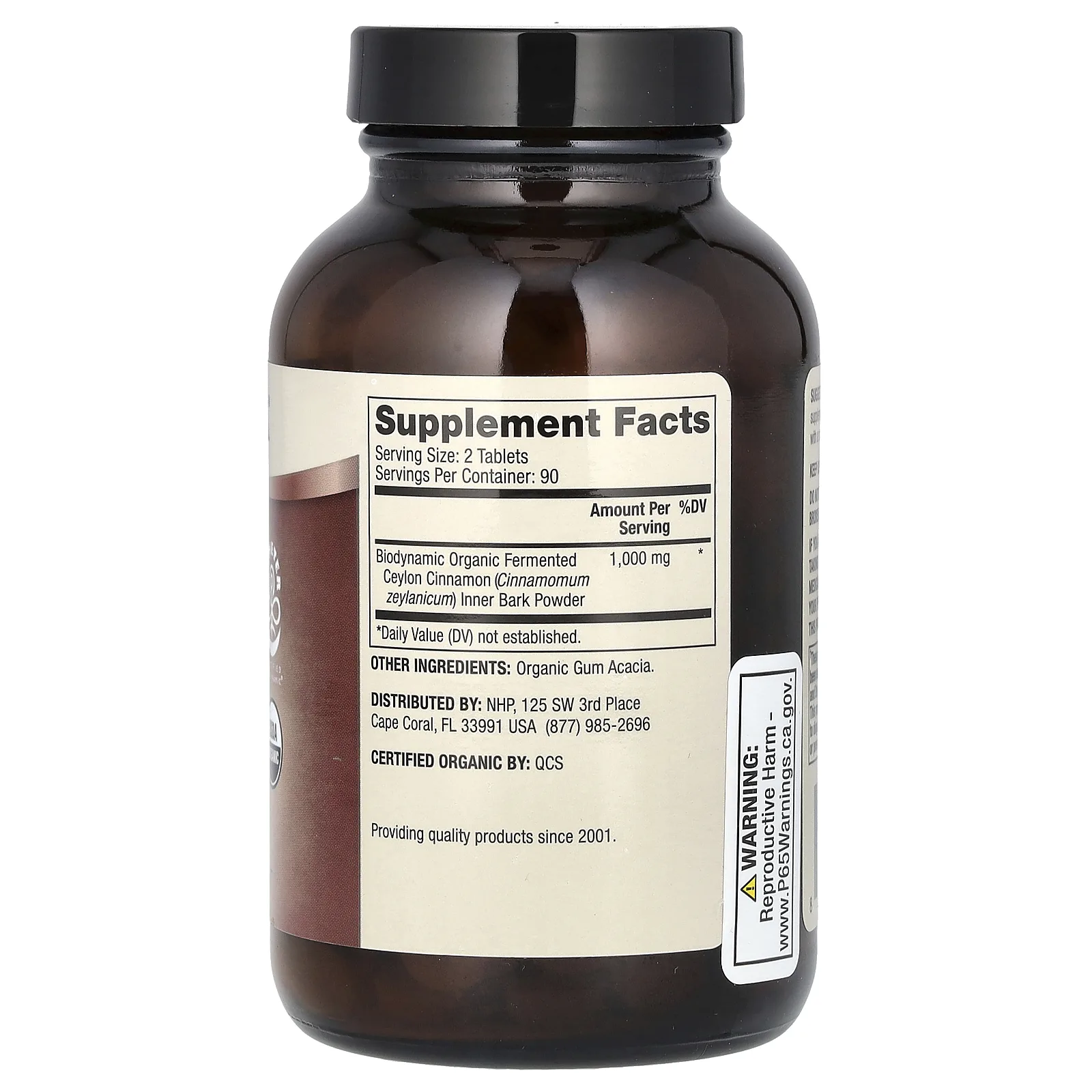 Dr. Mercola, Biodynamic, органическая ферментированная корица, 1000 мг, 180 таблеток (500 мг в 1 таблетке)