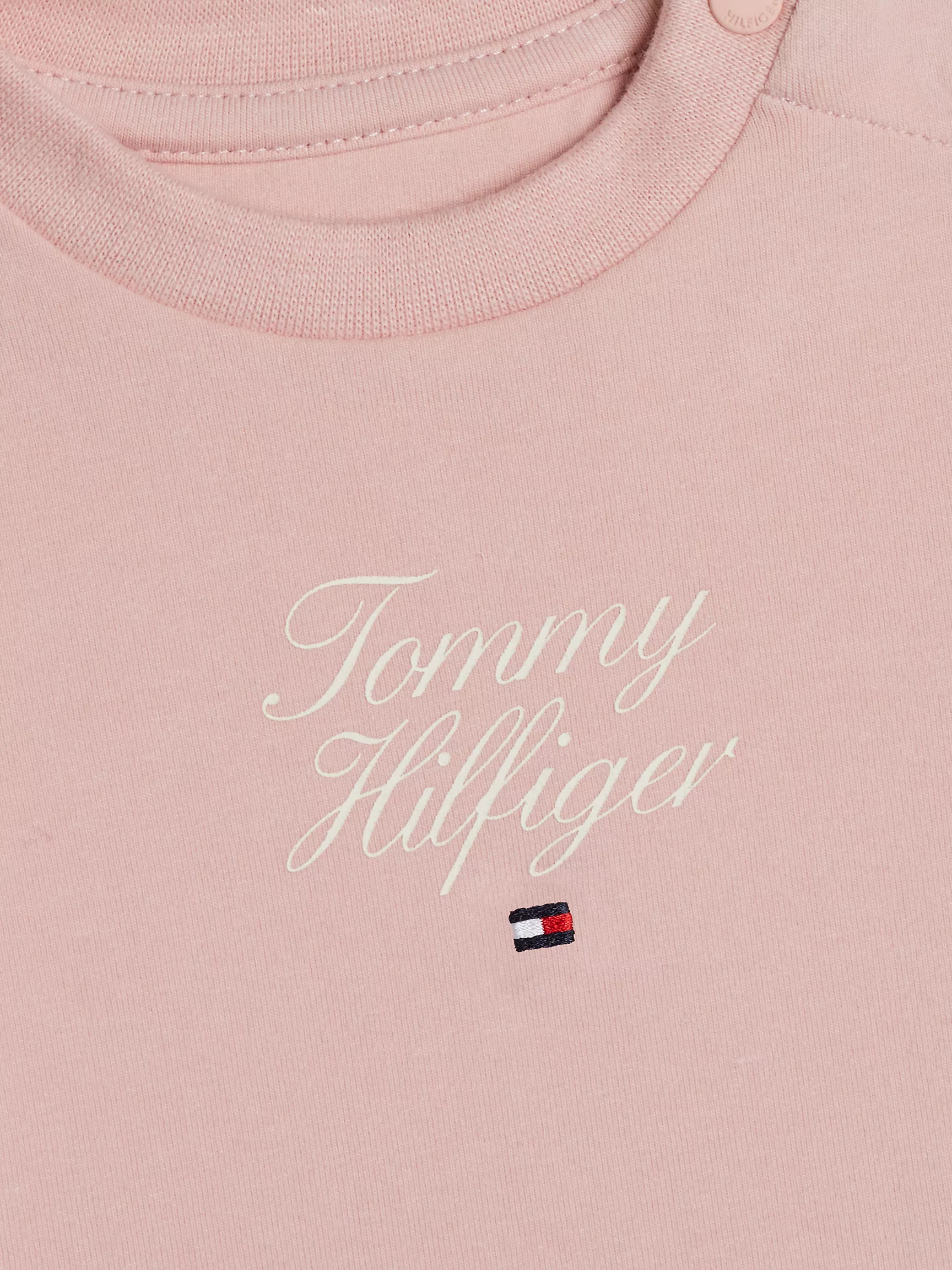Детская футболка Tommy Hilfiger, Детская футболка с логотипом Hilfiger