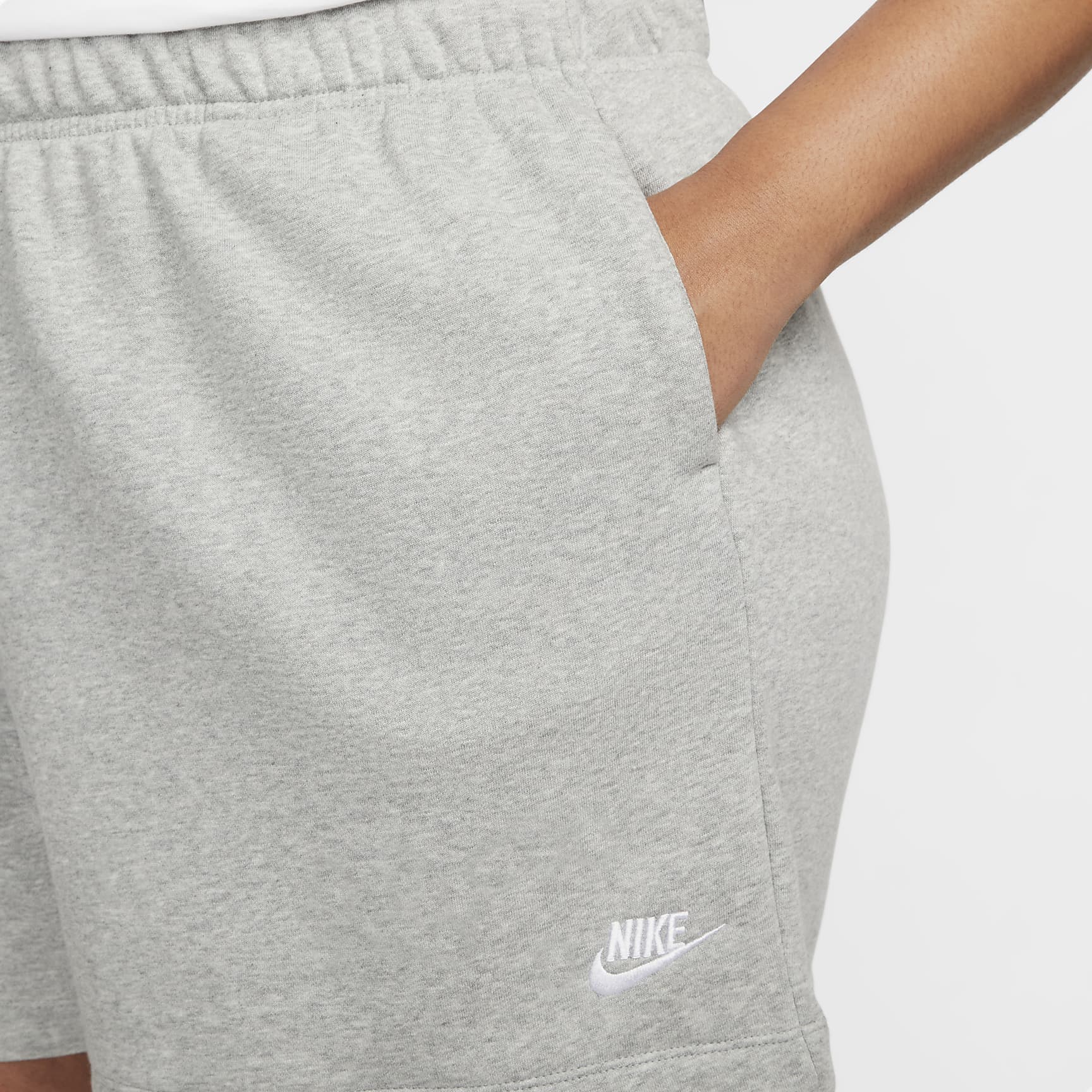 Nike Sportswear Club Fleece Women's Mid-Rise Shorts (Plus Size)