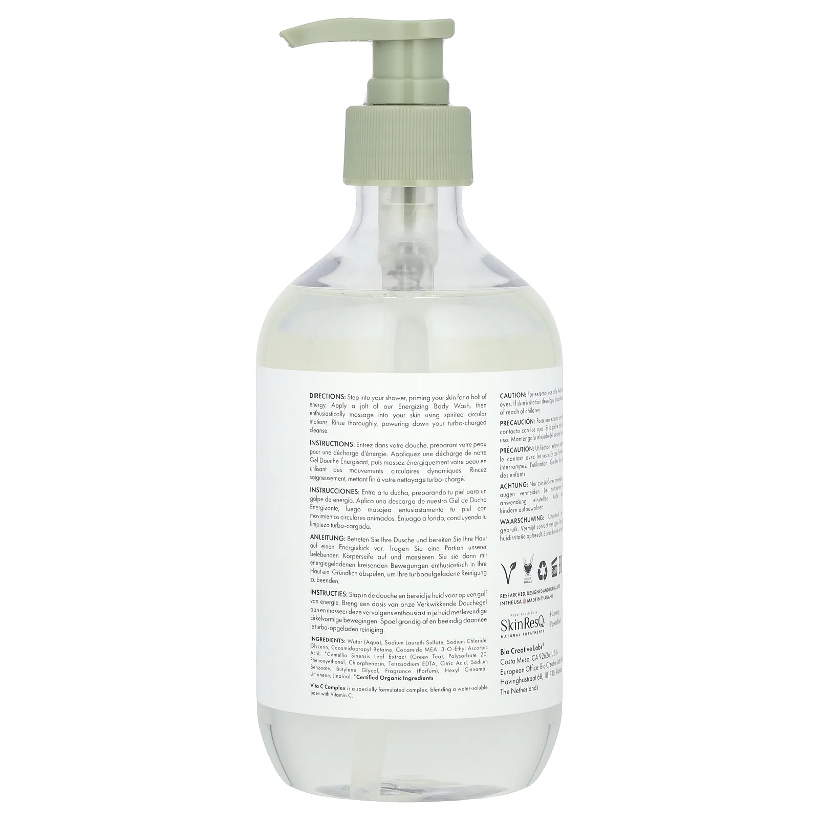 Petal Fresh, Skin ResQ Natural Treatments, бодрящий гель для душа, 473 мл (16 жидк. Унций)