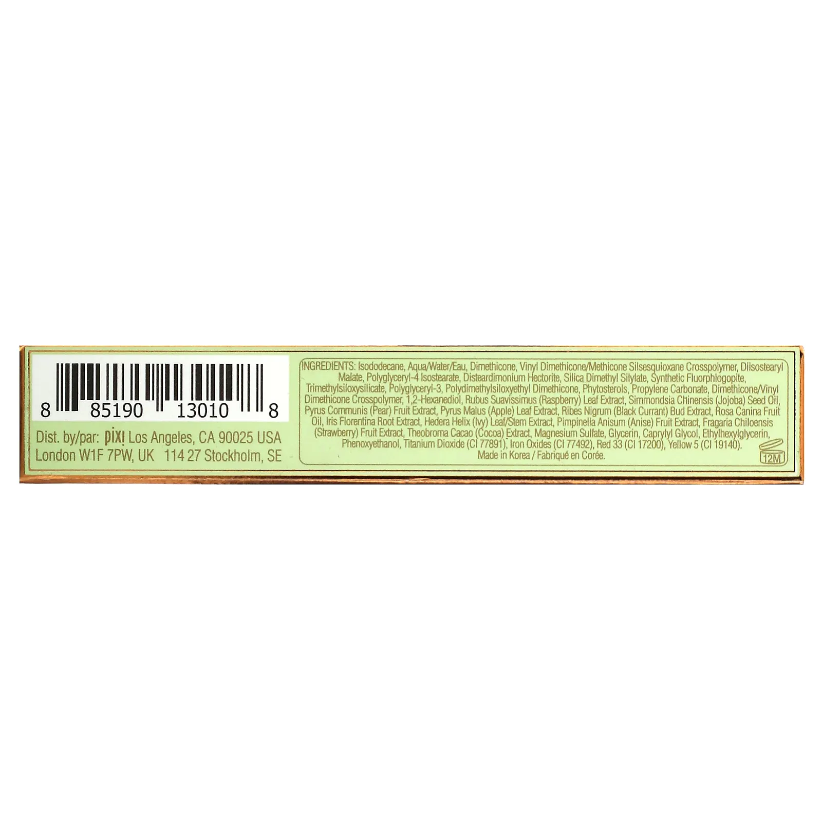 Pixi Beauty, TintFix, сатиновый тинт для губ, 0326 Love, 4,5 г (0,16 унции)