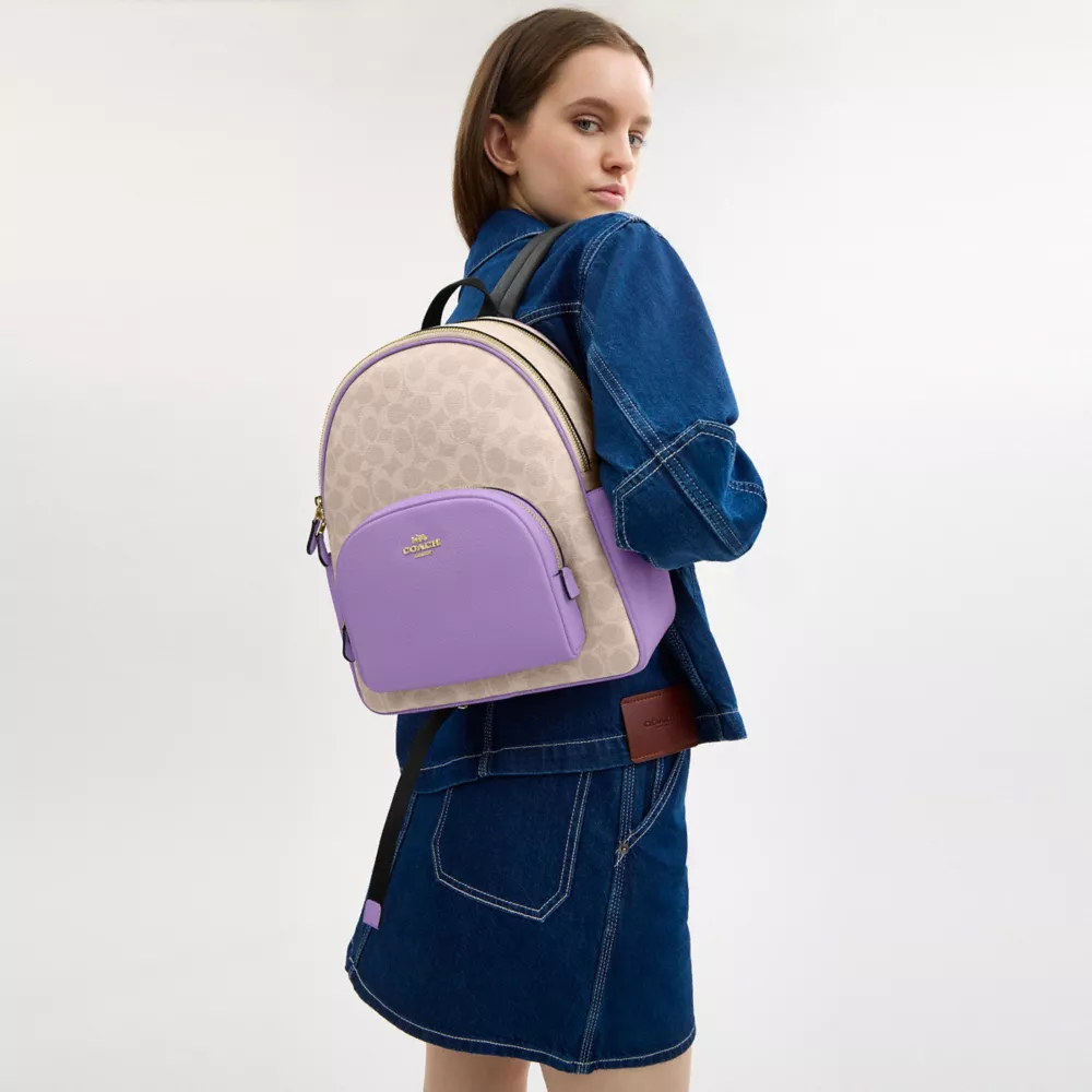 Рюкзак COACH Court Backpack In Signature Canvas