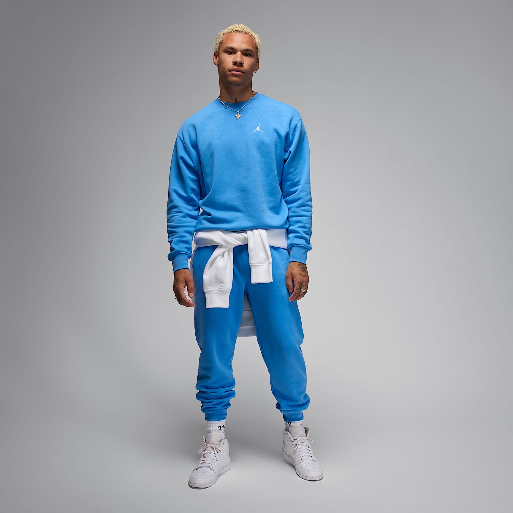 Jordan Brooklyn Fleece Men's Crew-Neck Sweatshirt