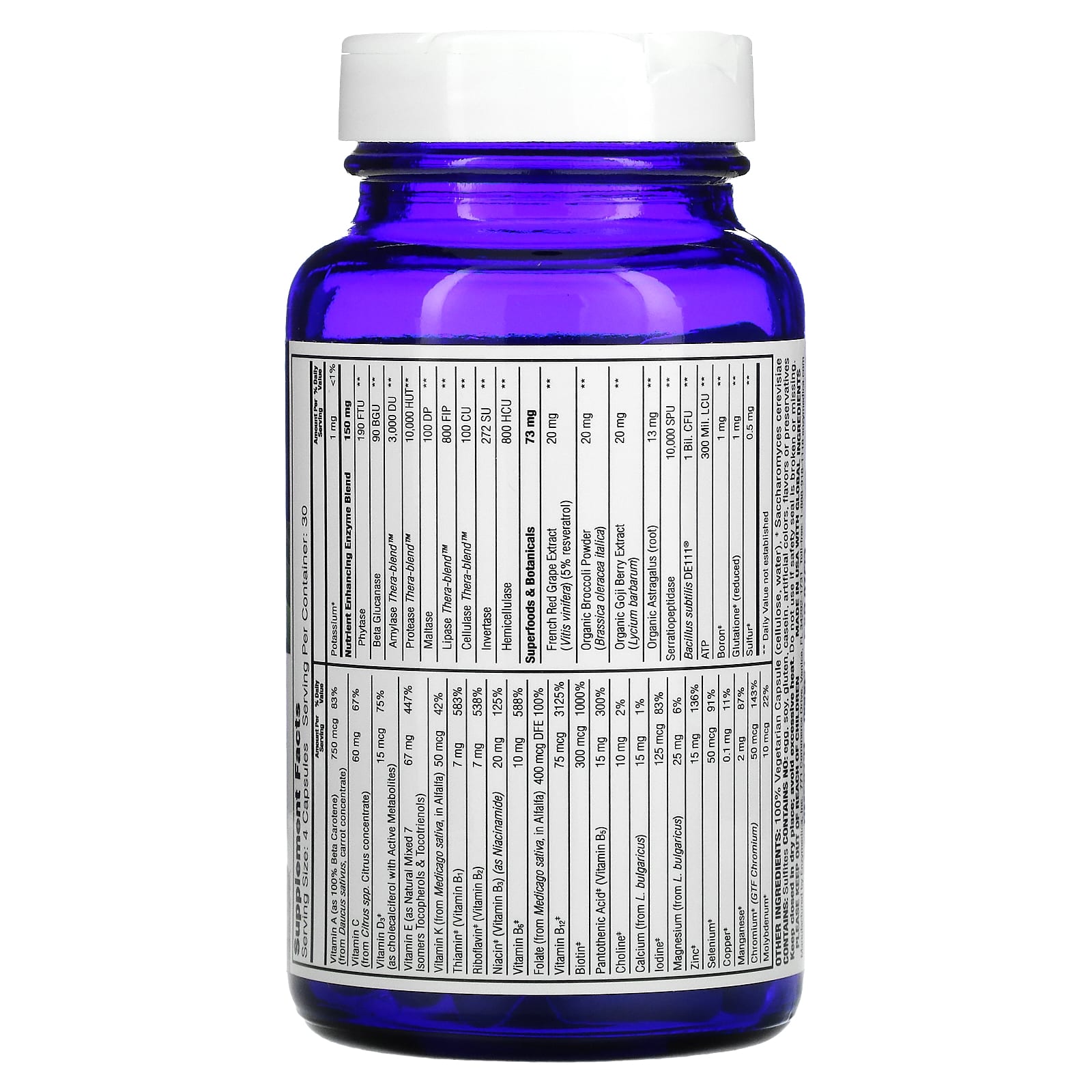 Enzymedica, Мультивитамины Enzyme Nutrition, для мужчин, 120 капсул