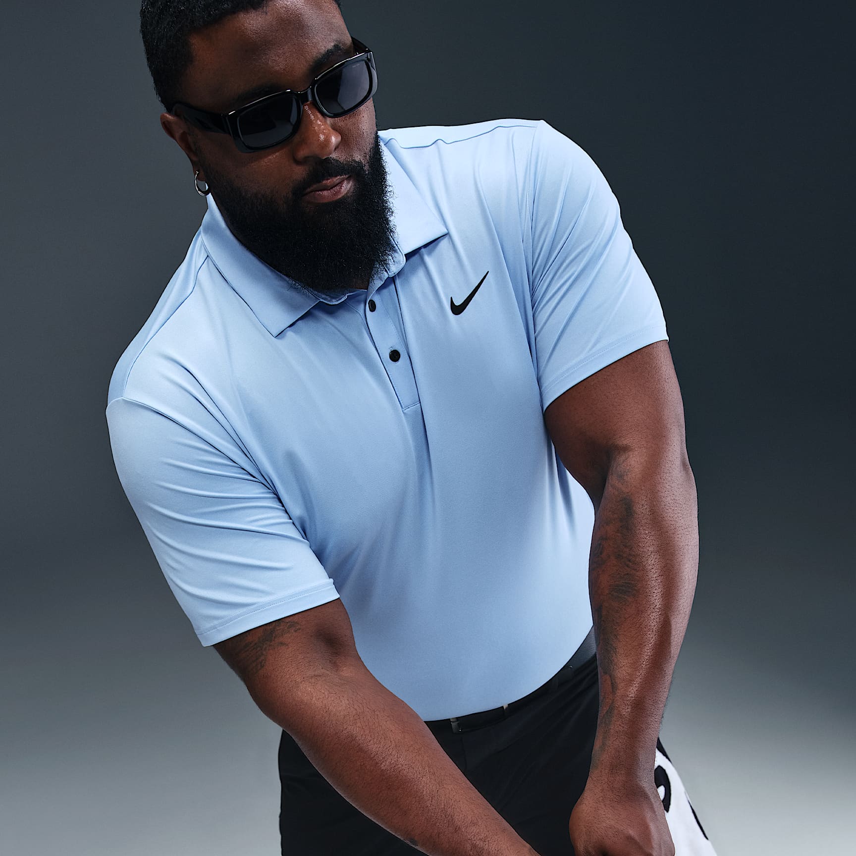 Nike Tour Men's Dri-FIT Heathered Golf Polo
