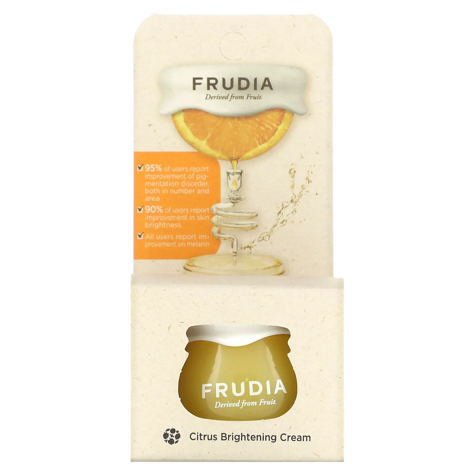 Frudia, осветляющий крем с цитрусами, 10 г (0,35 унции)