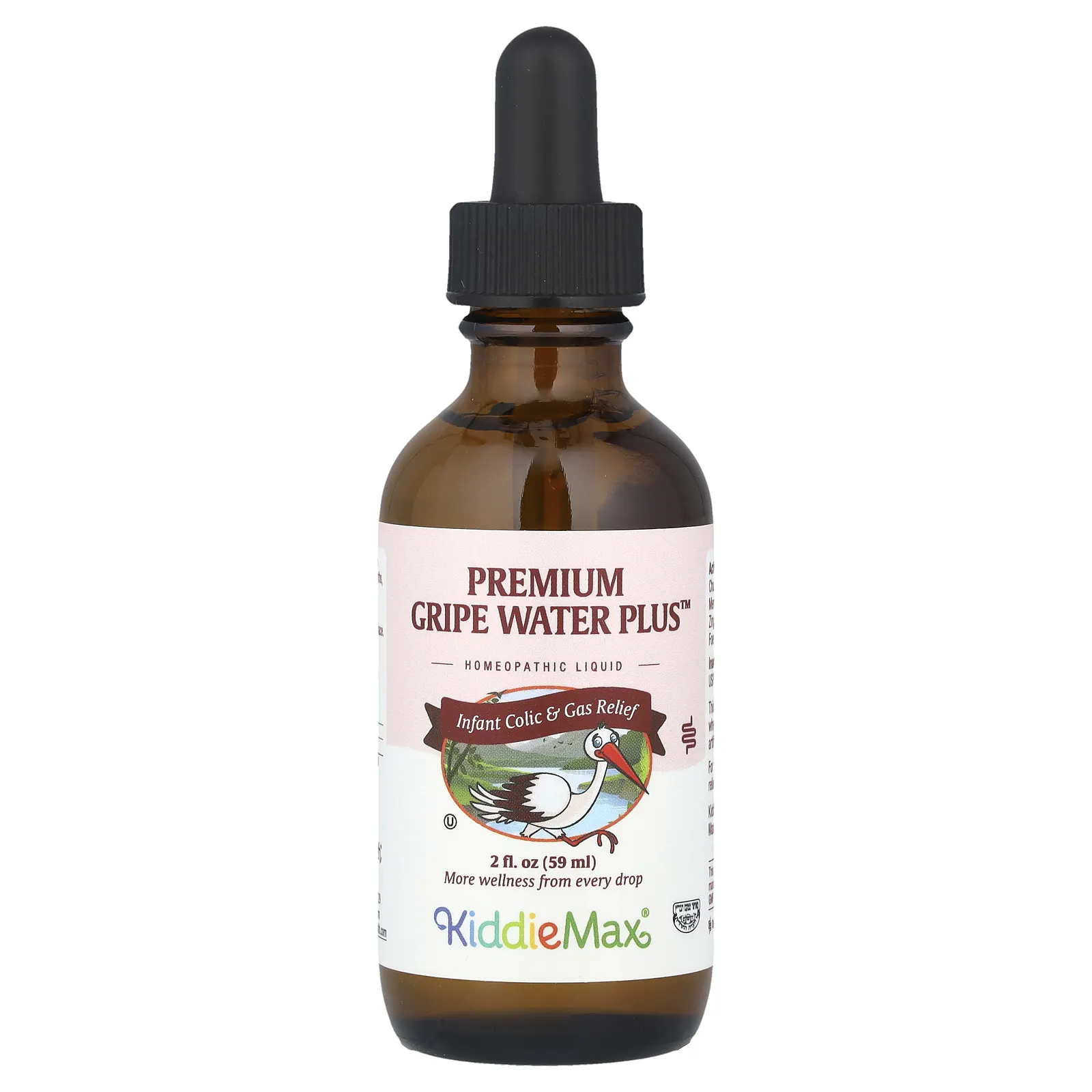 Maxi Health, KiddieMax®, Premium Gripe Water Plus ™, 59 мл (2 жидк. Унции)