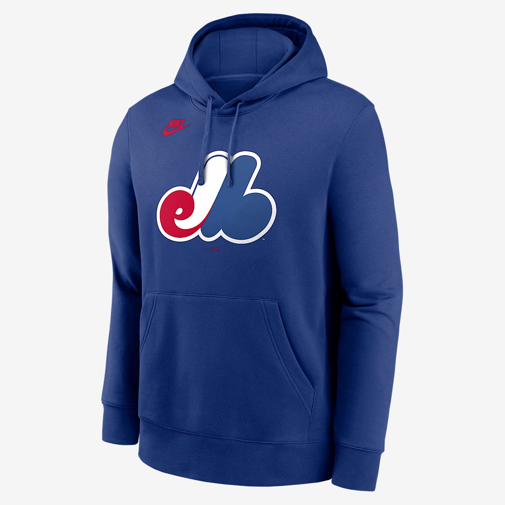 Montreal Expos Cooperstown Logo Club Men's Nike MLB Pullover Hoodie