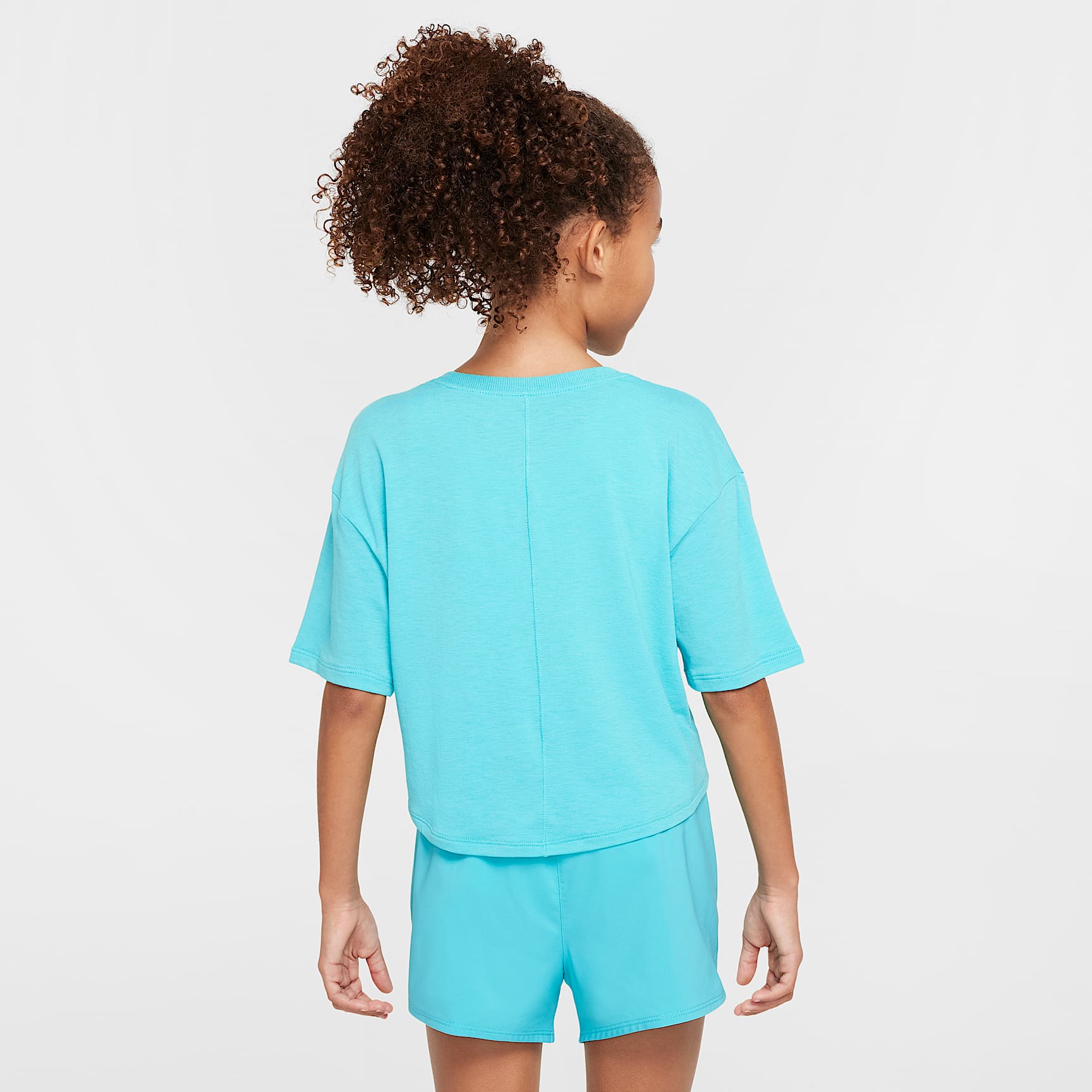 Nike One Relaxed Big Kids' (Girls') Dri-FIT Short-Sleeve Top