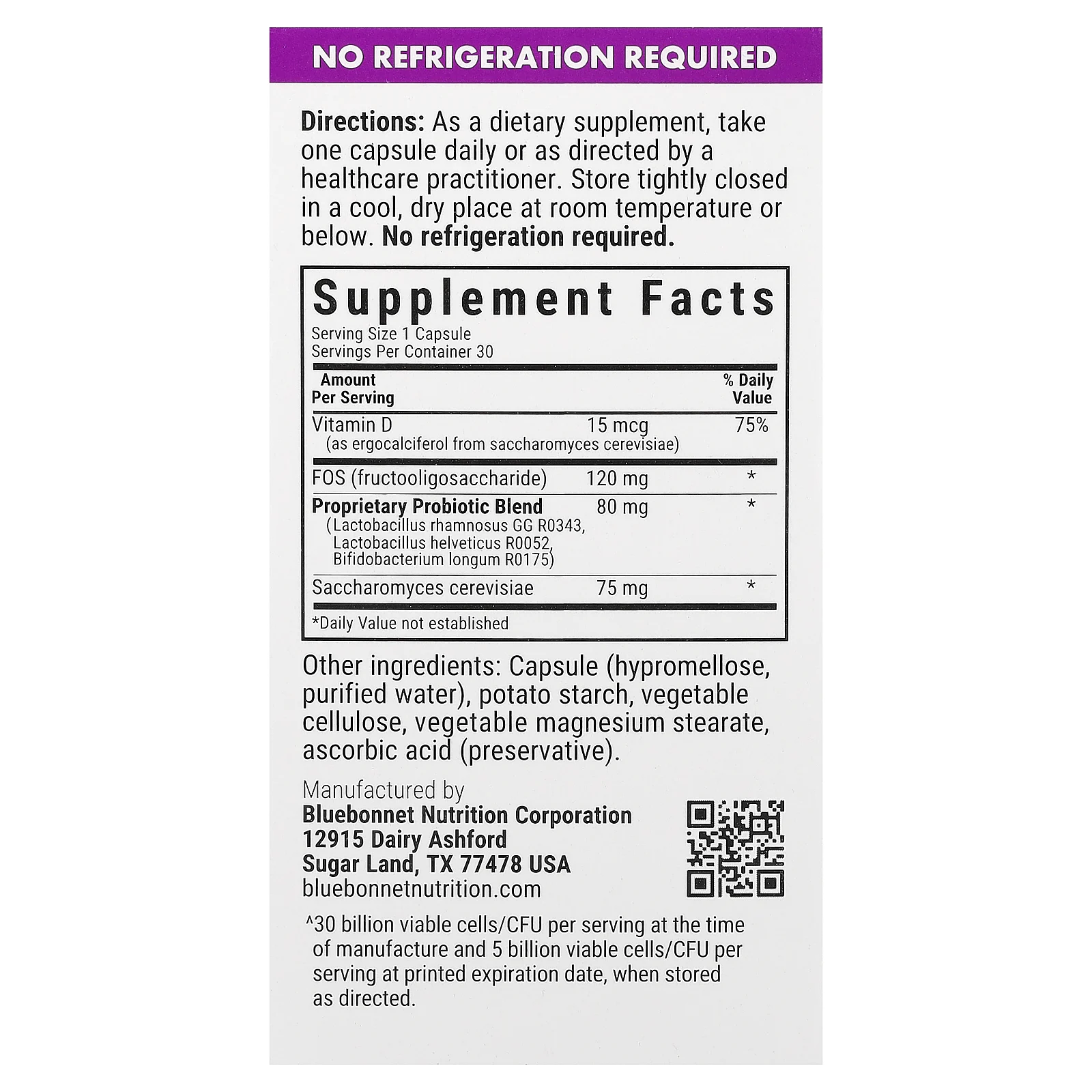 Bluebonnet Nutrition, Pre, Pro, постпробиотический продукт, 30 растительных капсул