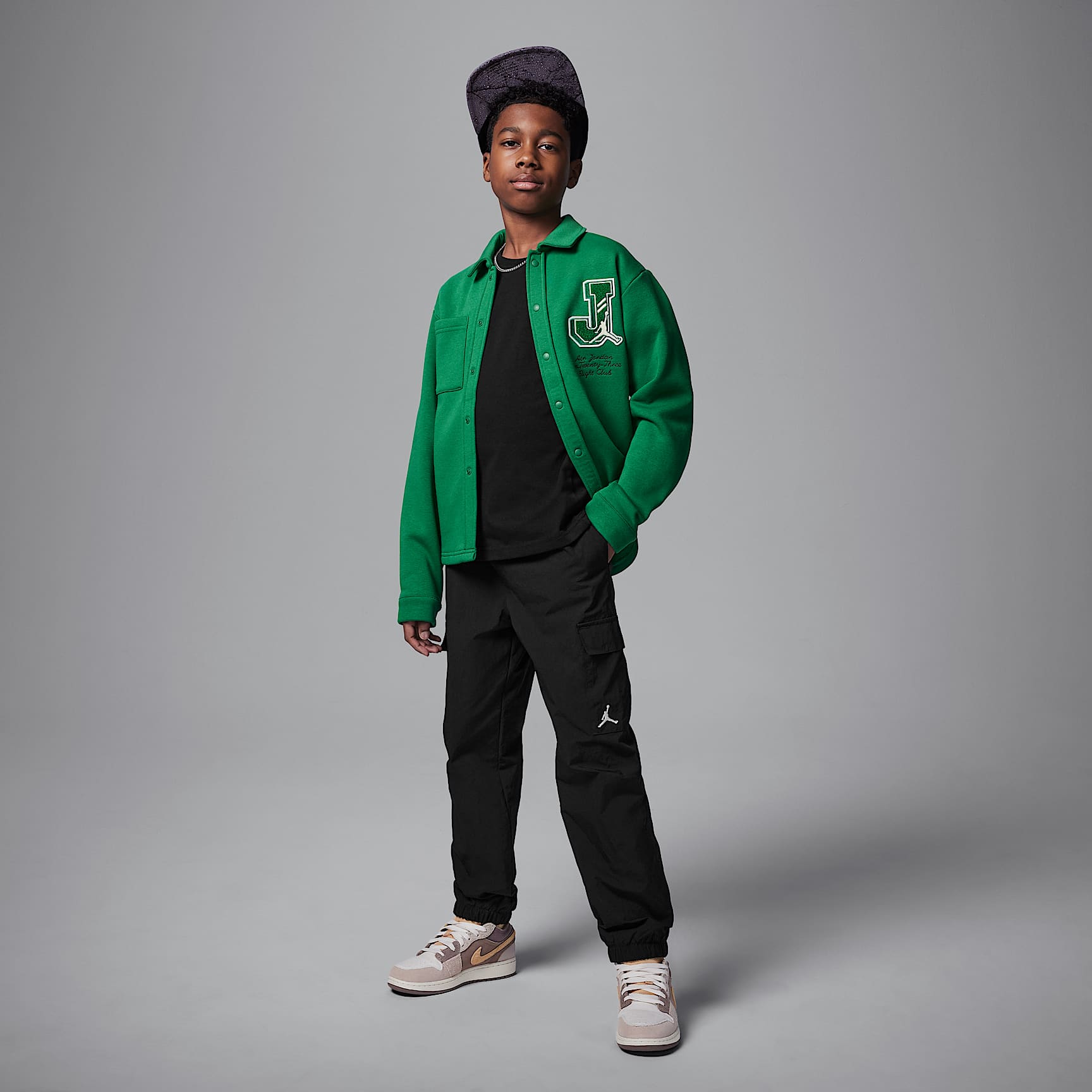 Jordan Court of Legends Big Kids' Long Sleeve Knit Top