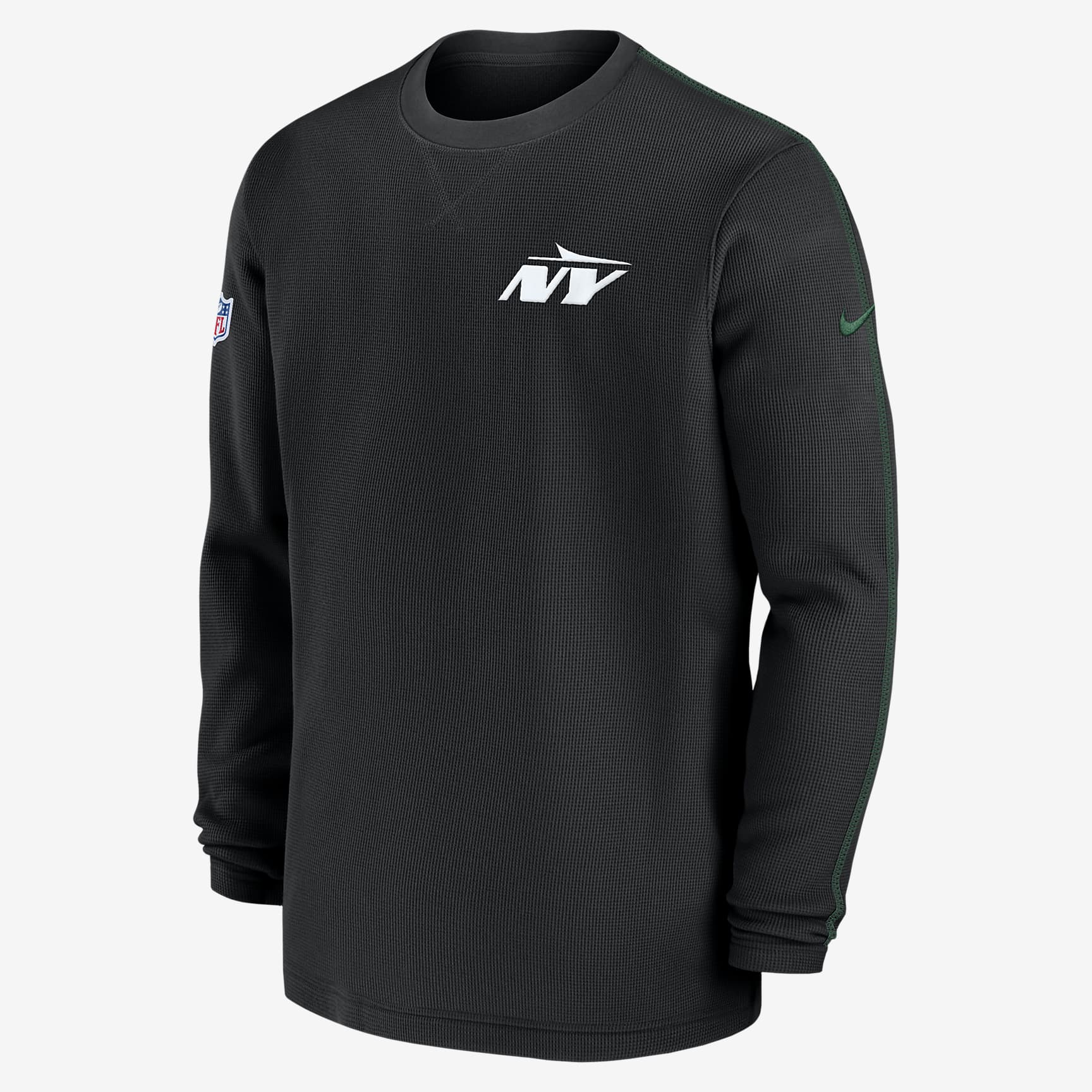 New York Jets Sideline Coach Men’s Nike NFL Long-Sleeve Top