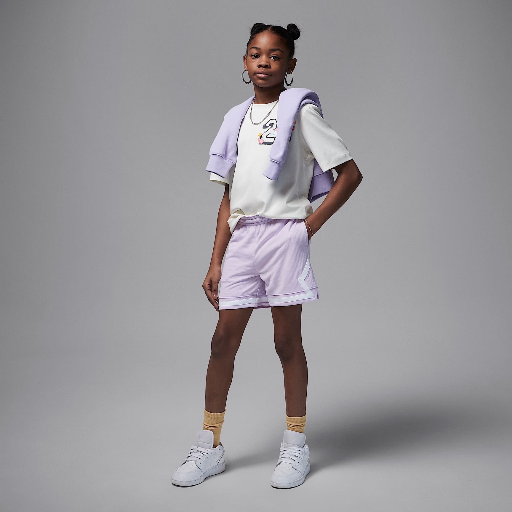 Jordan Dri-FIT Big Kids' Diamond Shorts