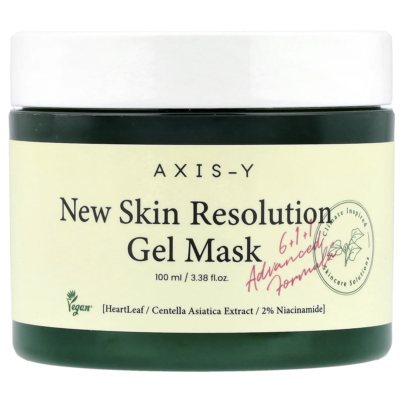 Axis-Y, New Skin Resolution Gel Beauty Mask, 100 мл (3,38 жидк. Унции)